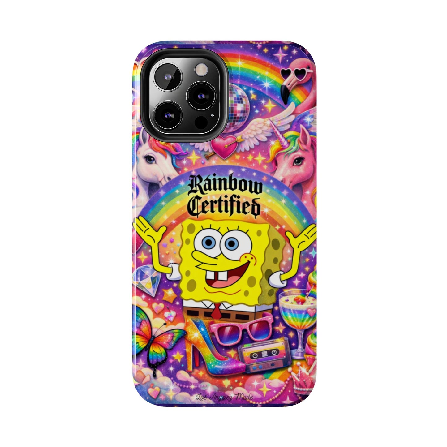 Los Angelez Made x Gay SpongeBob ''Rainbow Certified'' Tough Phone Case