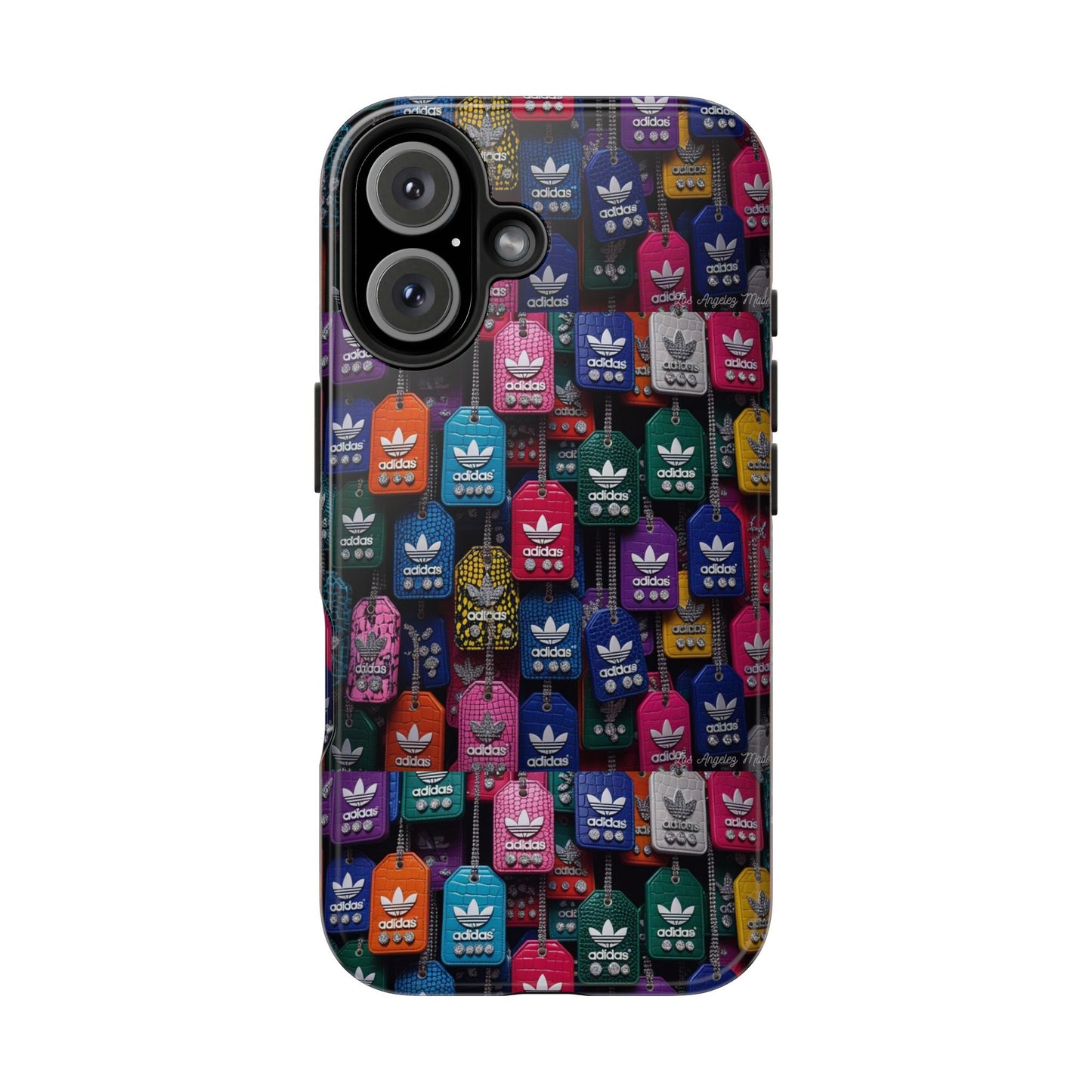 Los Angelez Made x Adidas Leather Tags Tough Phone Case
