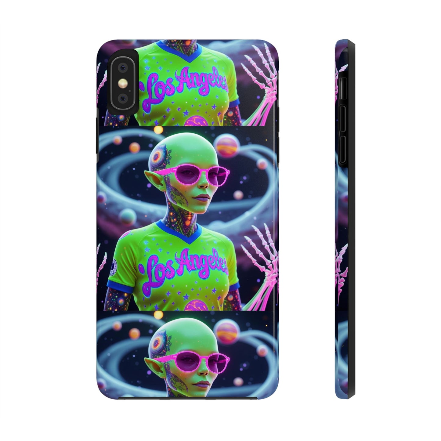 Los Angelez Made x Neon Alien Tough Phone Case