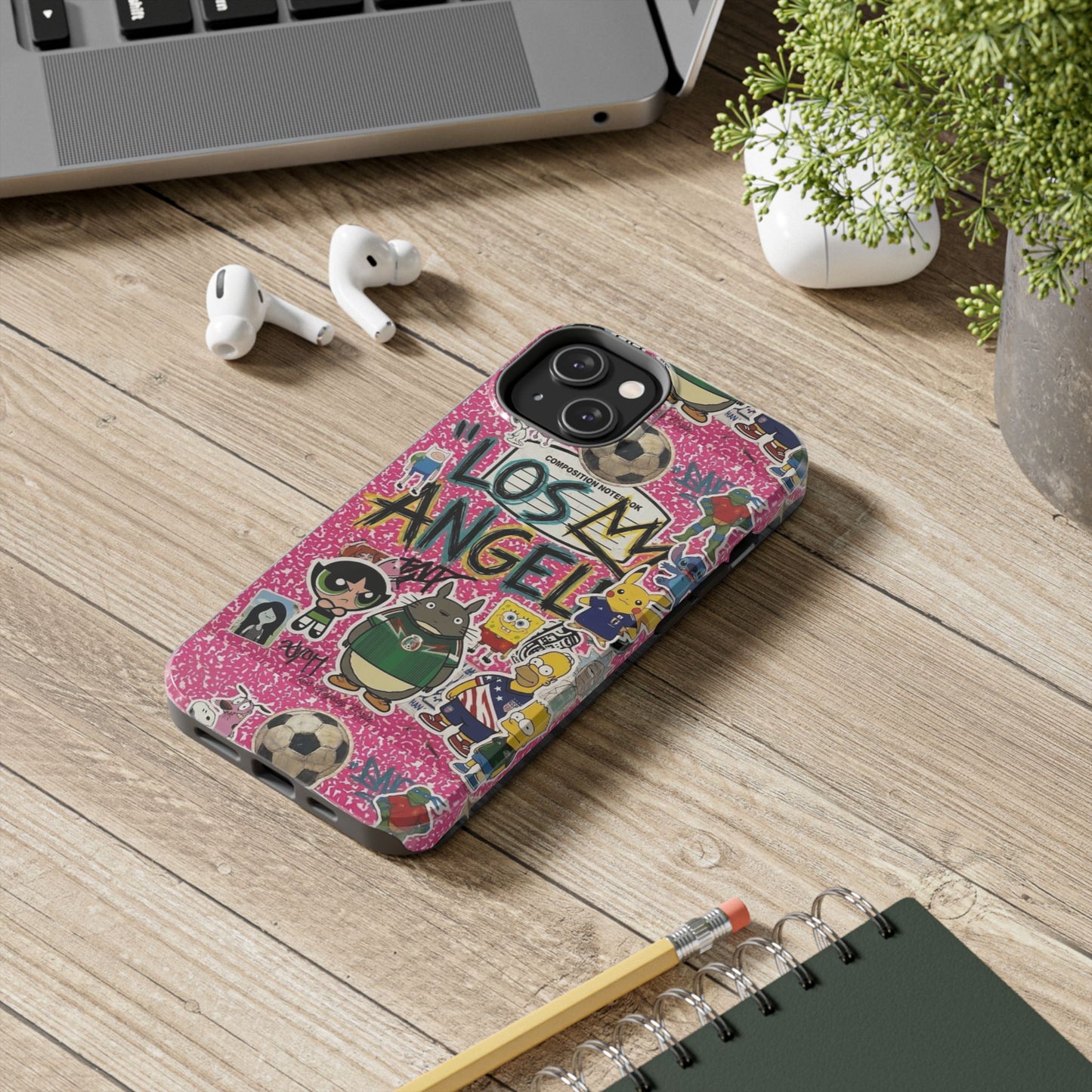 Los Angelez Made x Composition Book Tough Phone Case