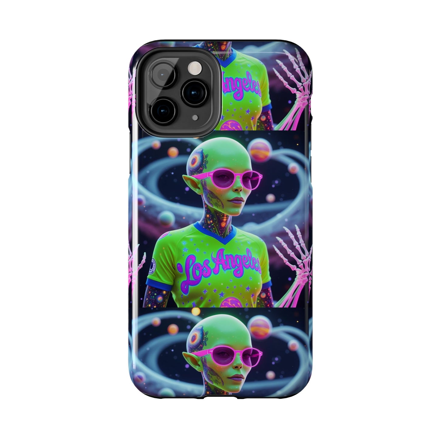 Los Angelez Made x Neon Alien Tough Phone Case