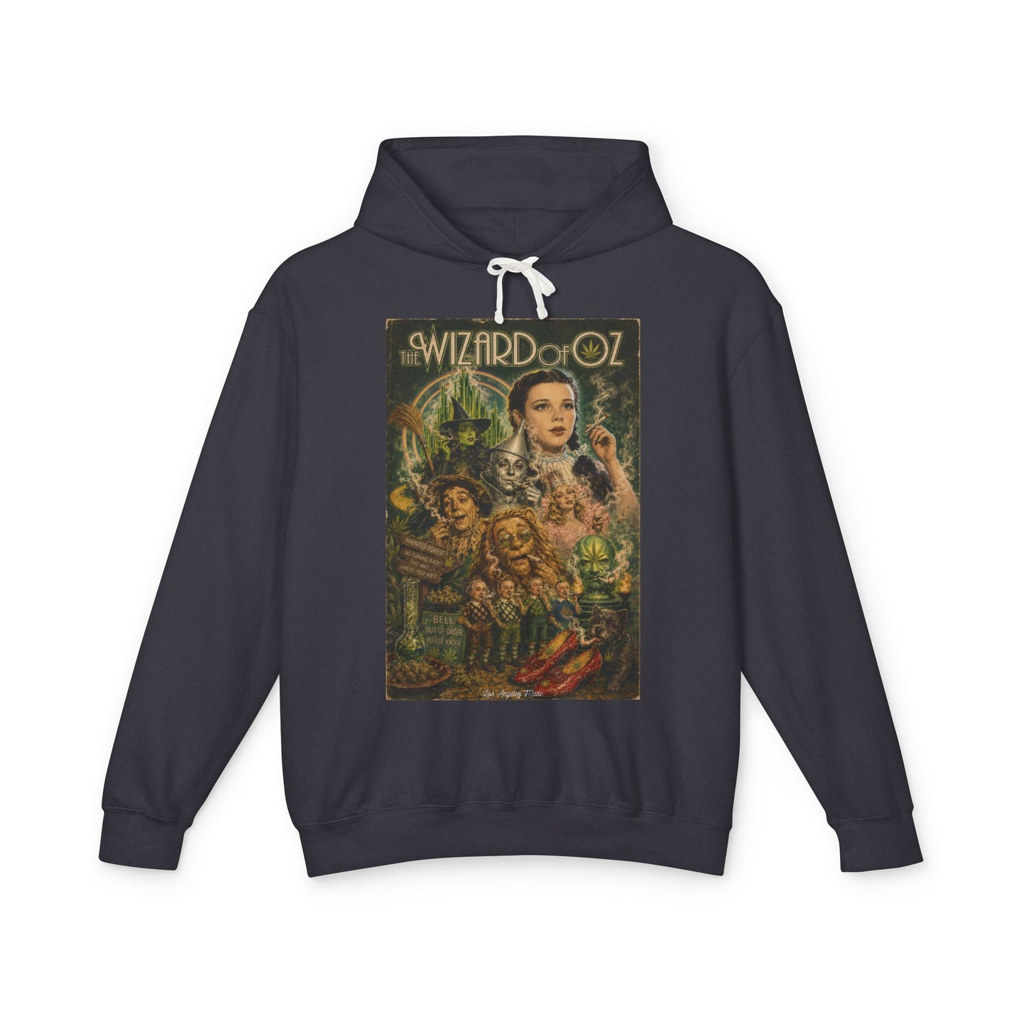 Los Angelez Made x Wizard of Oz Hoodie Unisex Lightweight Hooded Sweatshirt