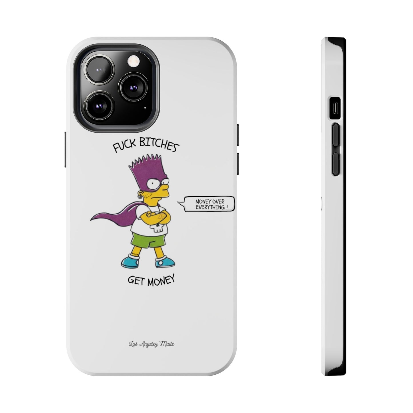 Los Angelez Made x Bart Get Money Tough Phone Case
