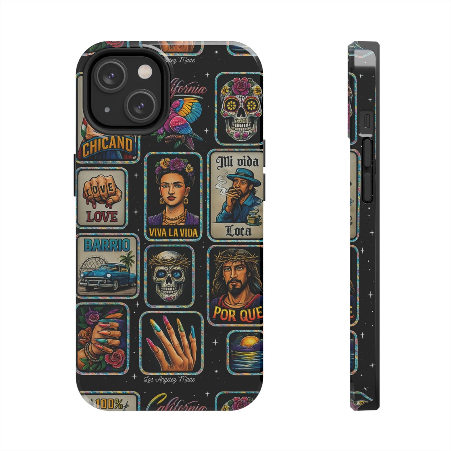 Los Angelez Made x Chicano Vintage Stickers Tough Phone Case