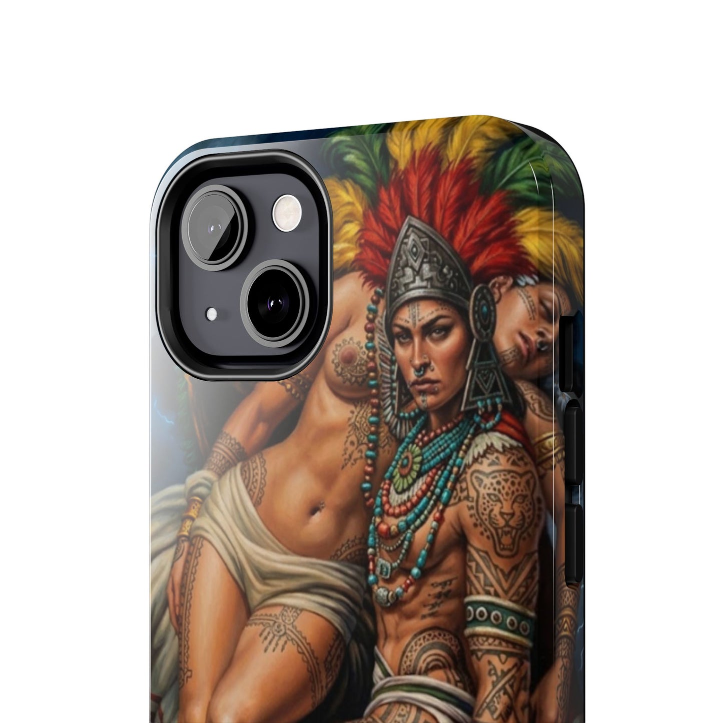 Los Angelez Made x Aztec Lesbian Pride Tough Phone Case