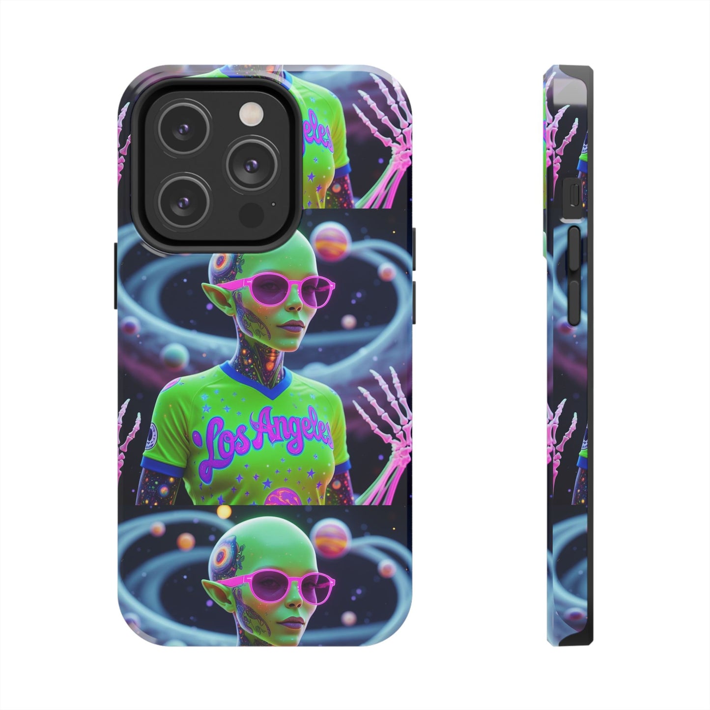 Los Angelez Made x Neon Alien Tough Phone Case