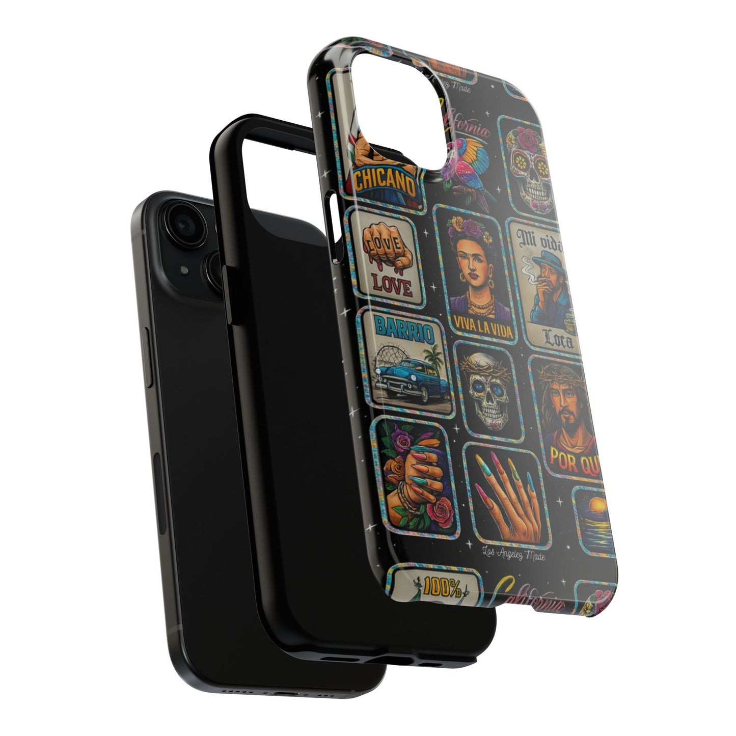 Los Angelez Made x Chicano Vintage Stickers Tough Phone Case