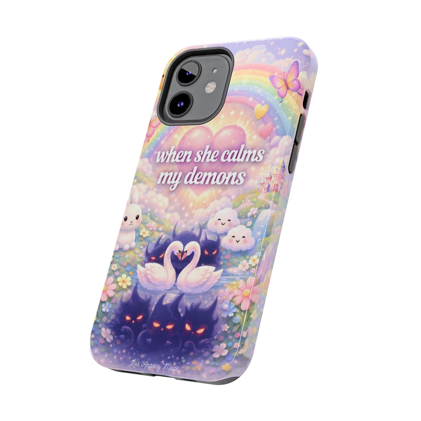 Los Angelez Made x ''When She Calms My Demons'' Tough Phone Case