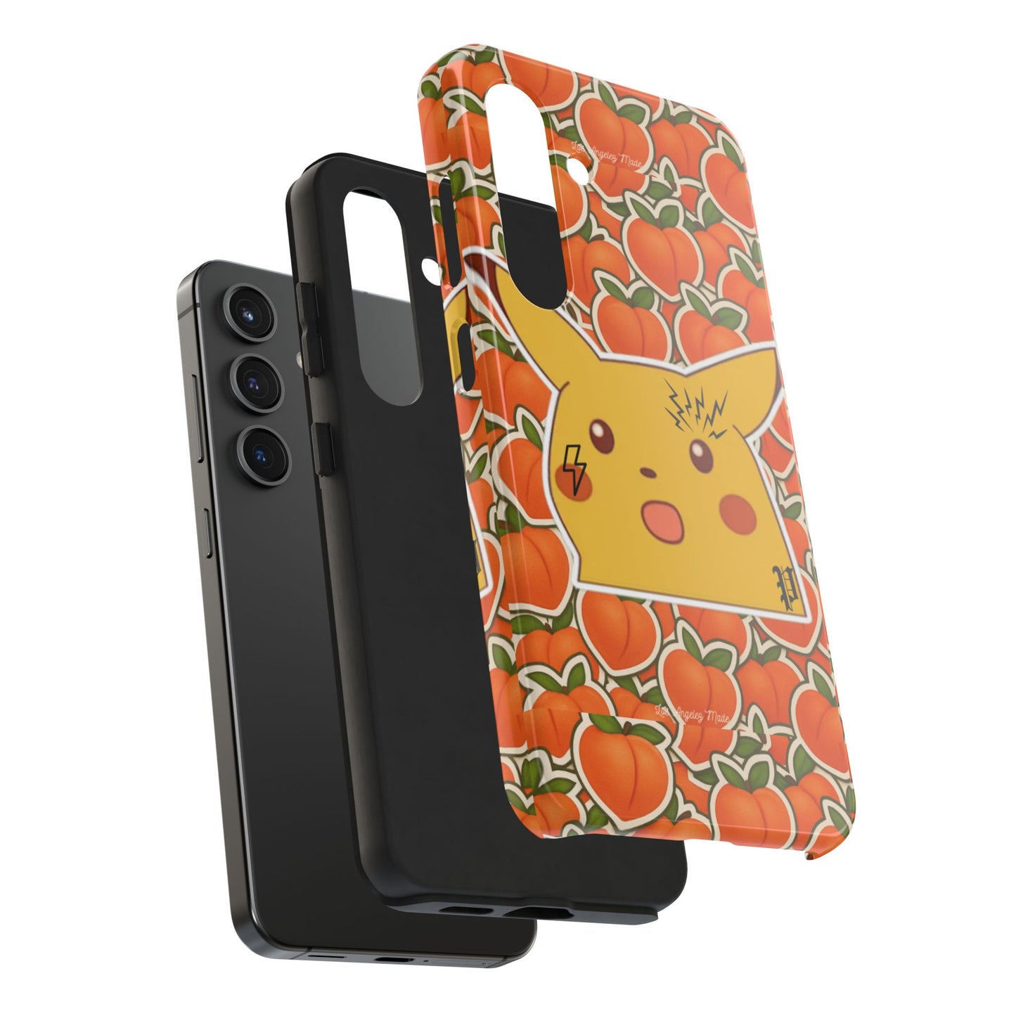 Los Angelez Made x Shocked Pika Peach Tough Phone Case