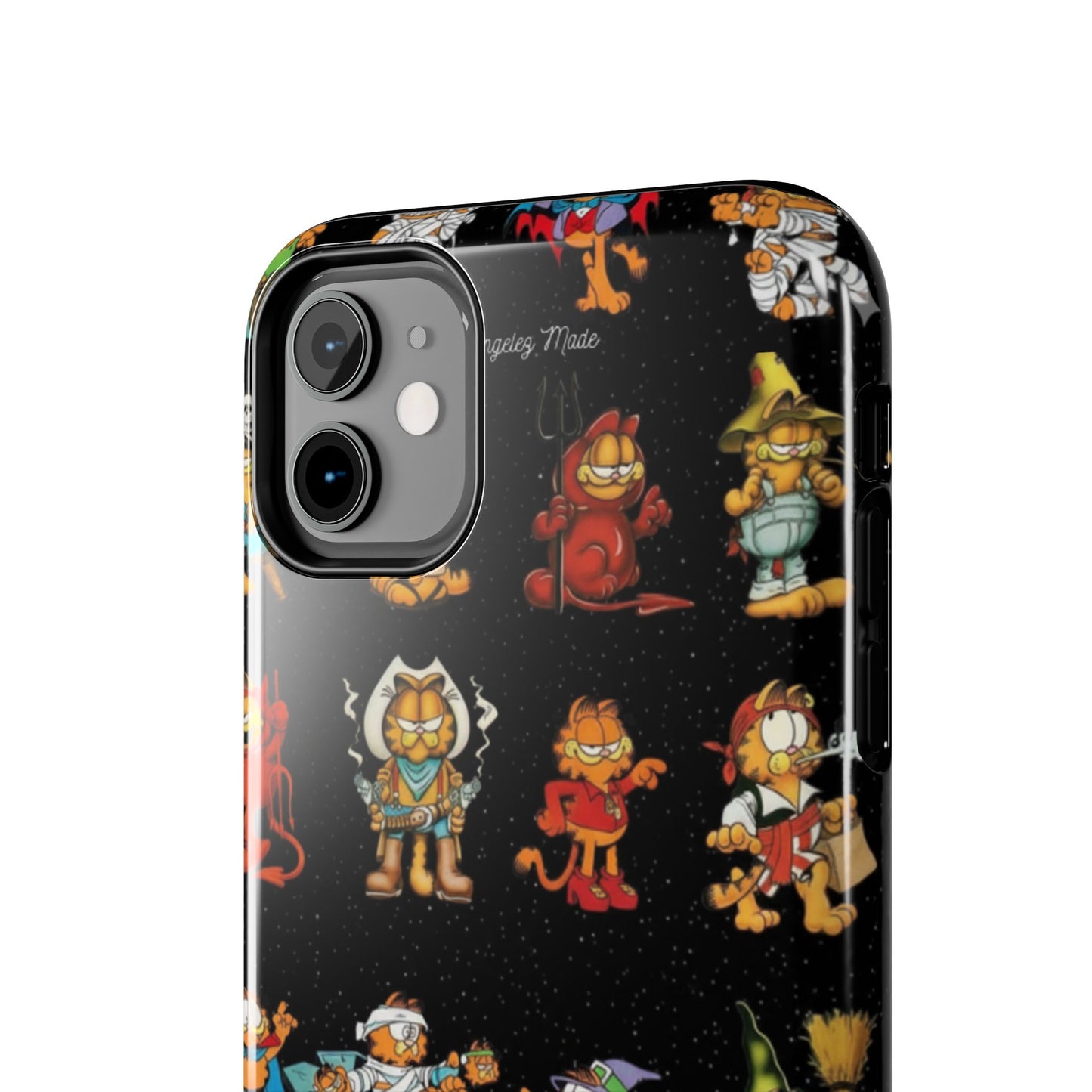 Los Angelez Made x Garfield Halloween Sticker Sheet Tough Phone Case