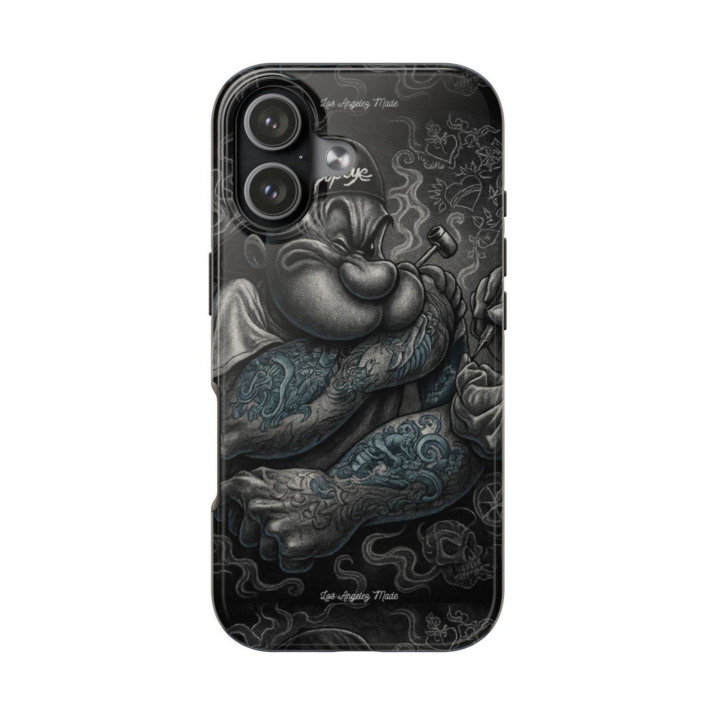 Los Angelez Made x Popeye Getting Tatted Tough Phone Case
