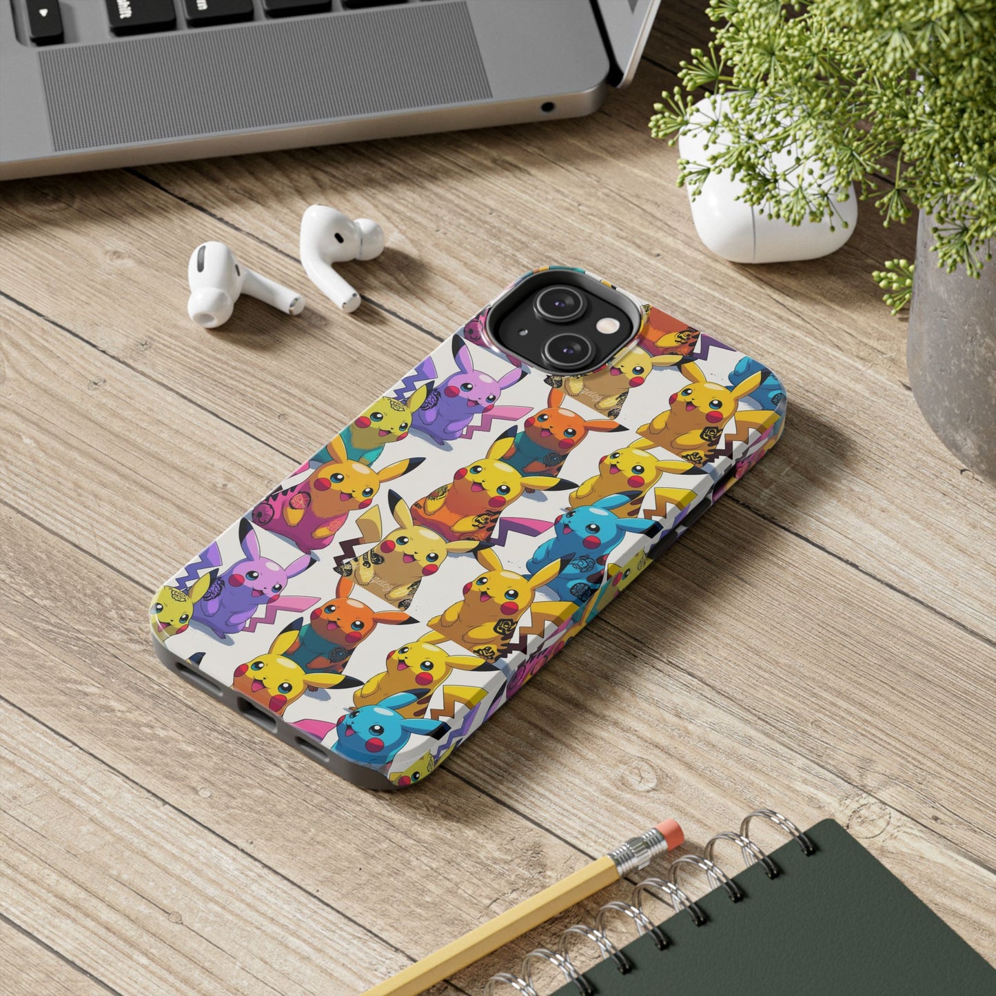 Los Angelez Made x Rainbow Pika Tough Phone Case