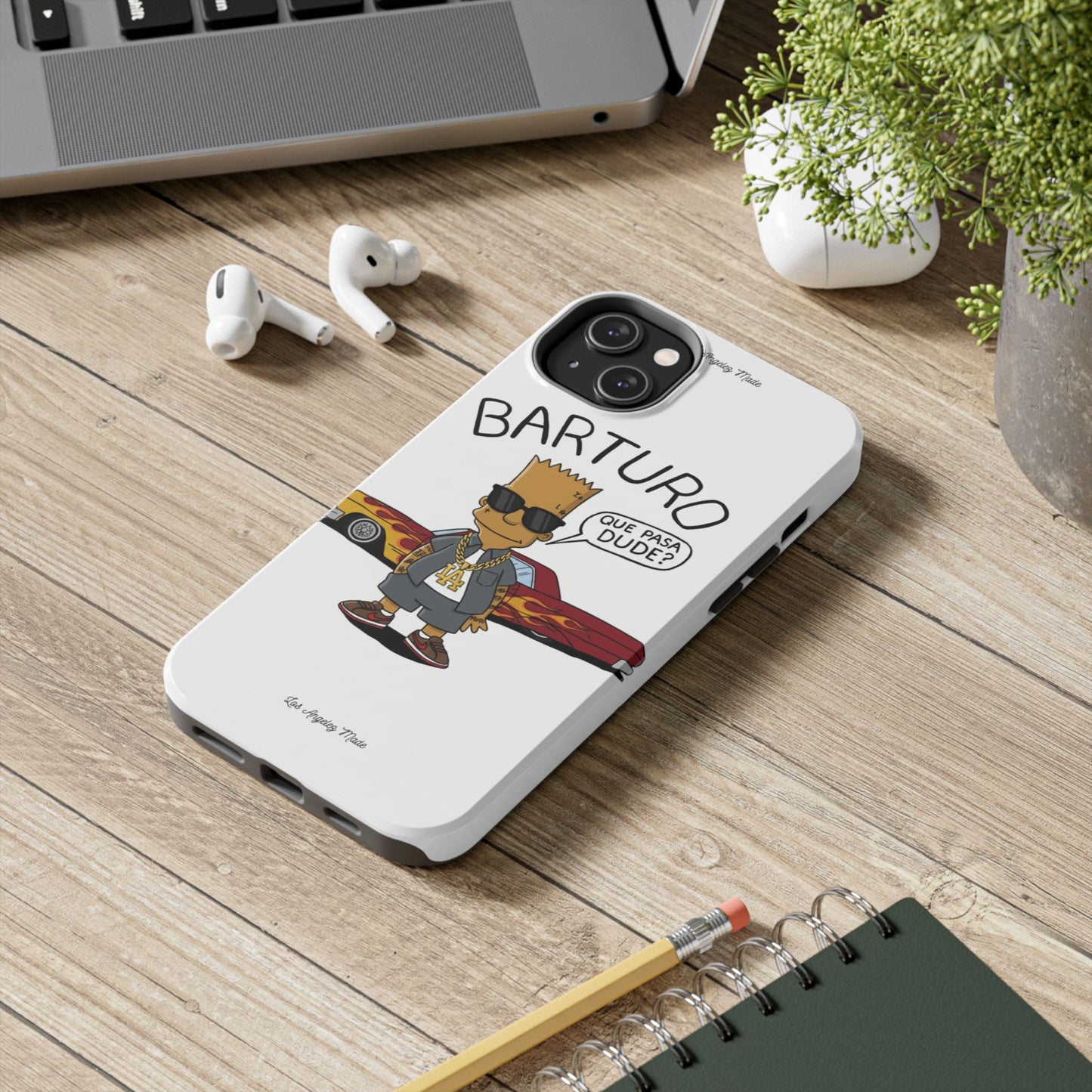 Los Angelez Made x Barturo "Que Pasa Dude?" Tough Phone Case