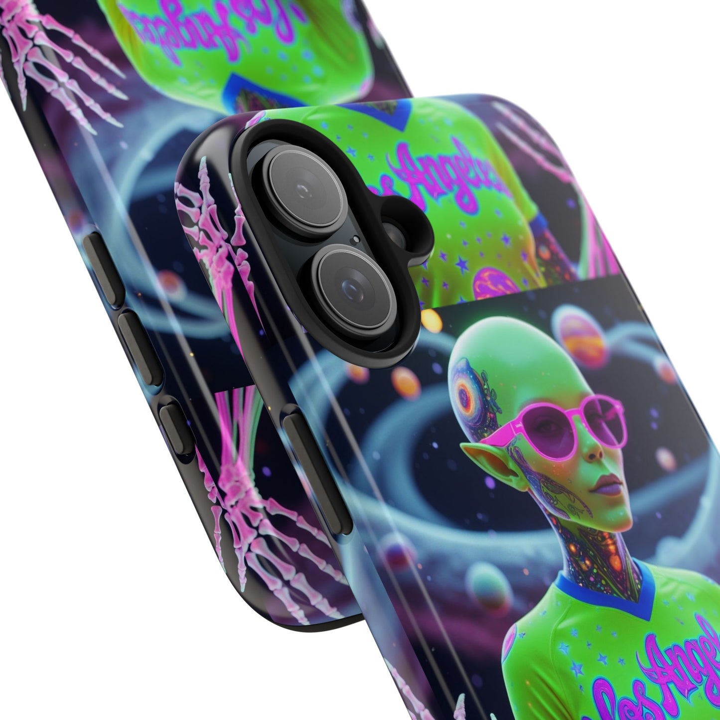 Los Angelez Made x Neon Alien Tough Phone Case