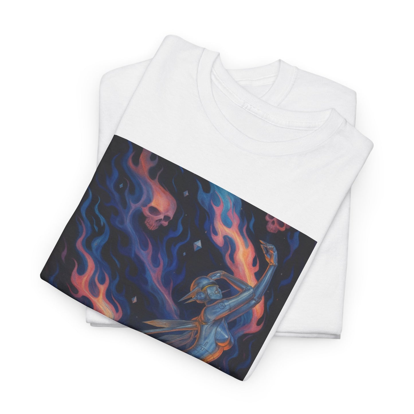 Los Angelez Made x Space Robot Unisex Heavy Cotton T-Shirt