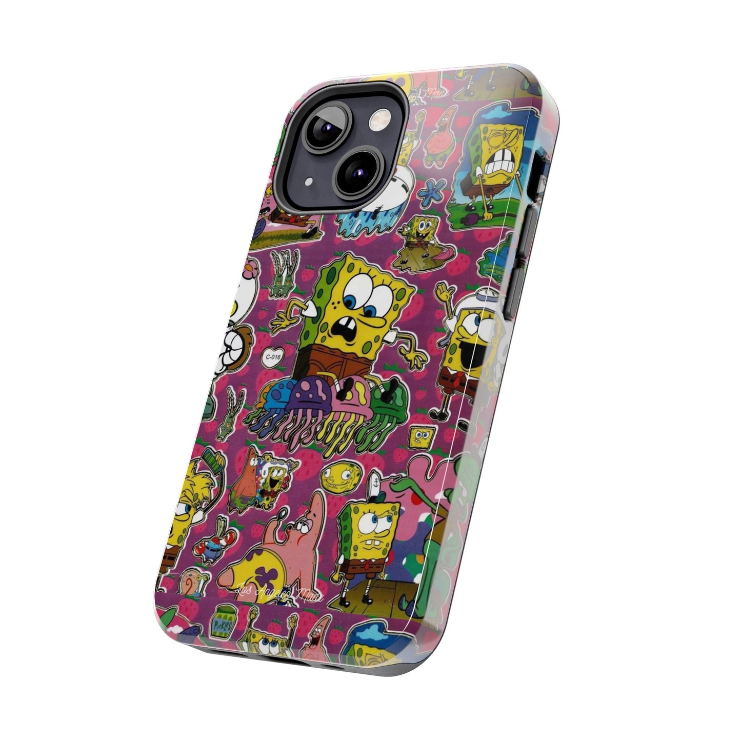 Los Angelez Made x SpongeBob Sticker Sheet Tough Phone Case