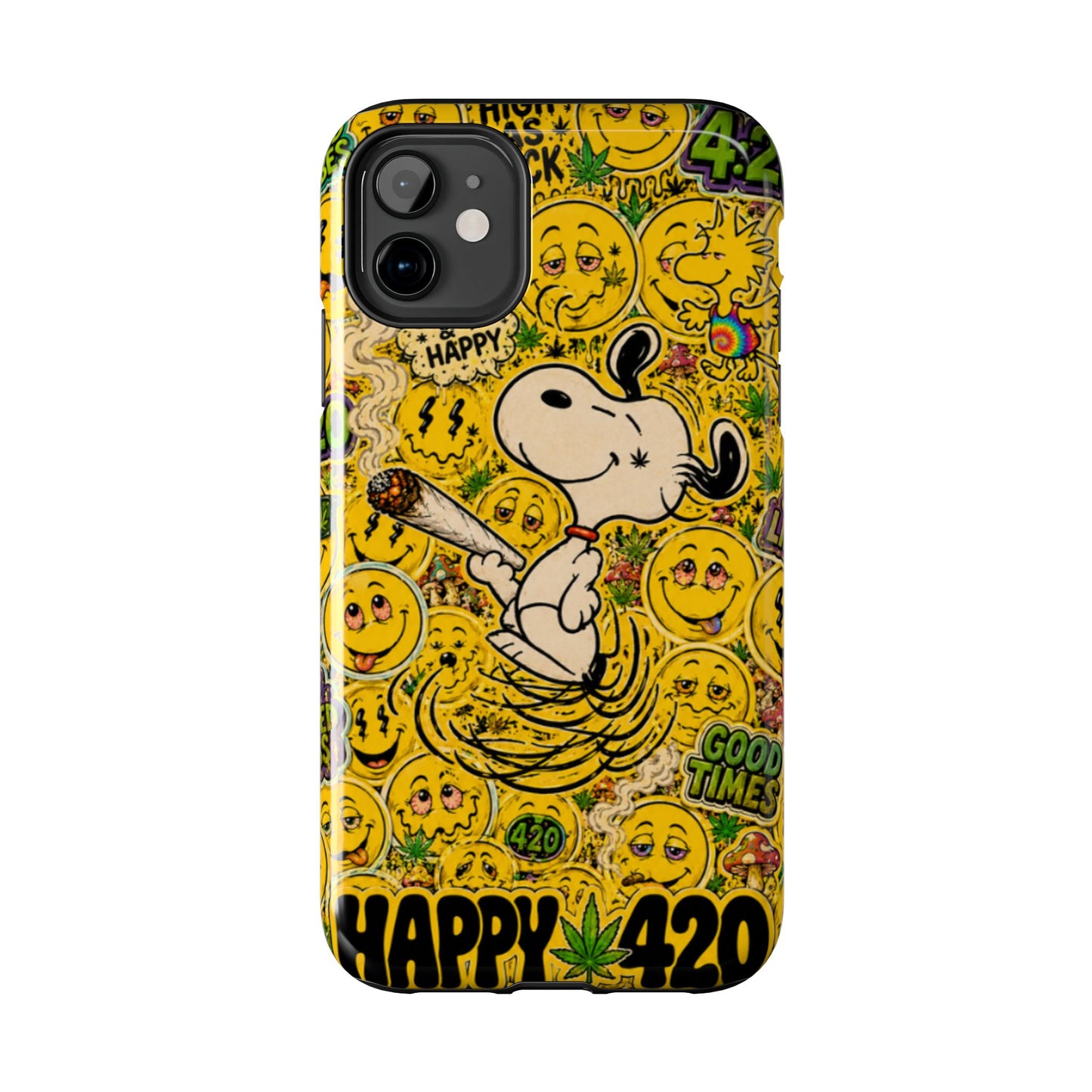Los Angelez Made x 420 Happy Snoopy Tough Phone Case