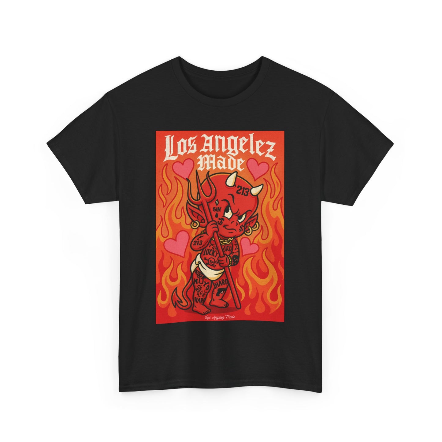 Los Angelez Made x Baby Devil Unisex Heavy Cotton T-Shirt
