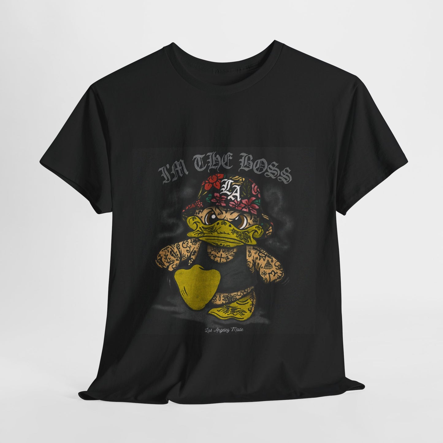 Los Angelez Made x I'm The Boss Duck Unisex Heavy Cotton T-Shirt