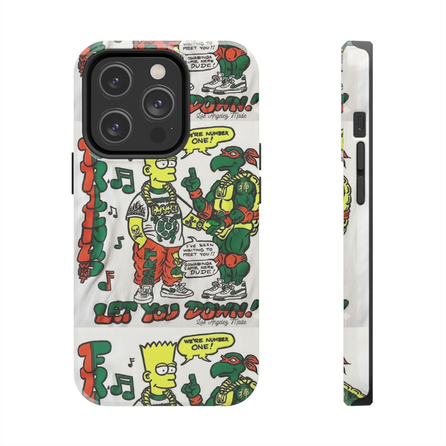 Los Angelez Made x Bart & TMNT Tough Phone Case