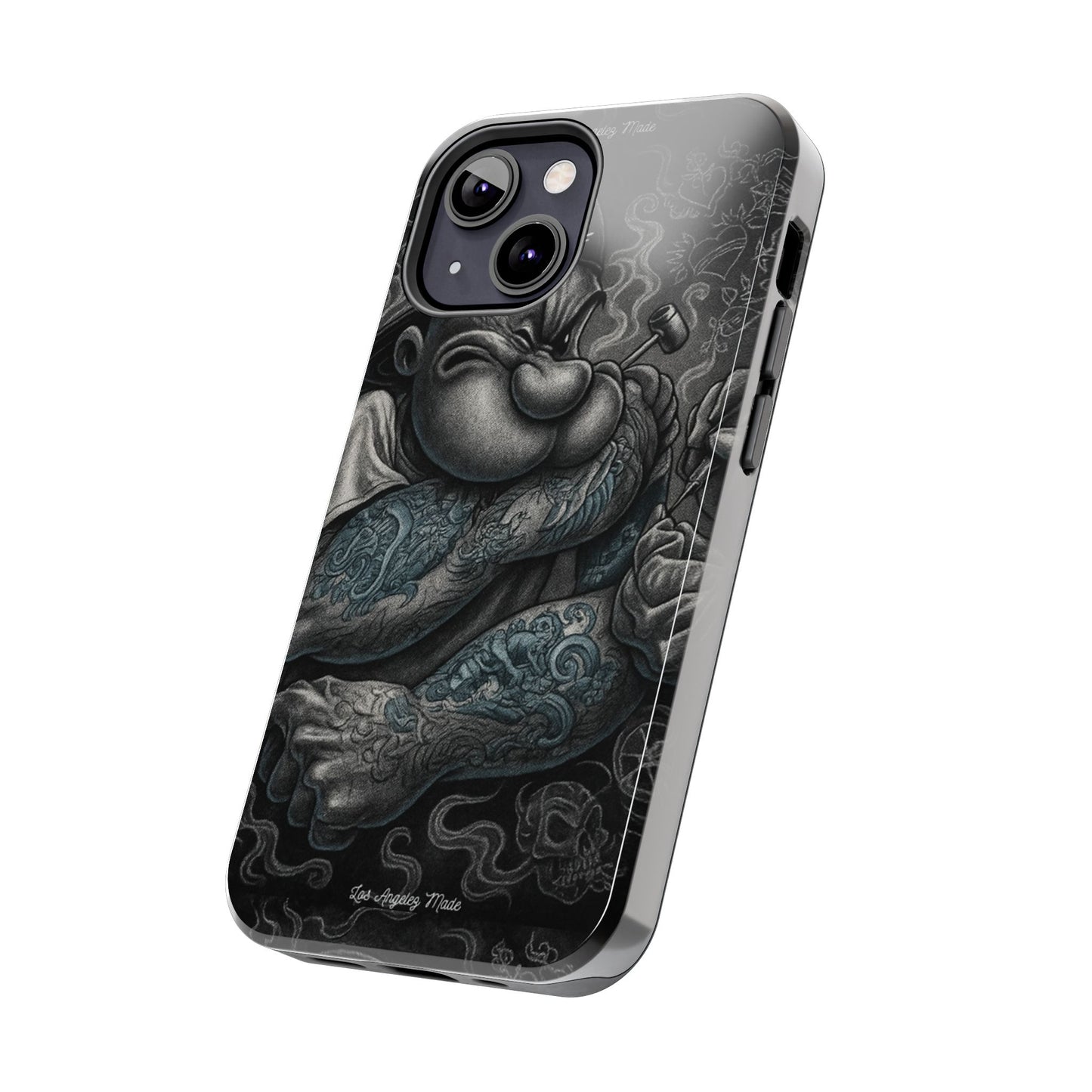 Los Angelez Made x Popeye Getting Tatted Tough Phone Case