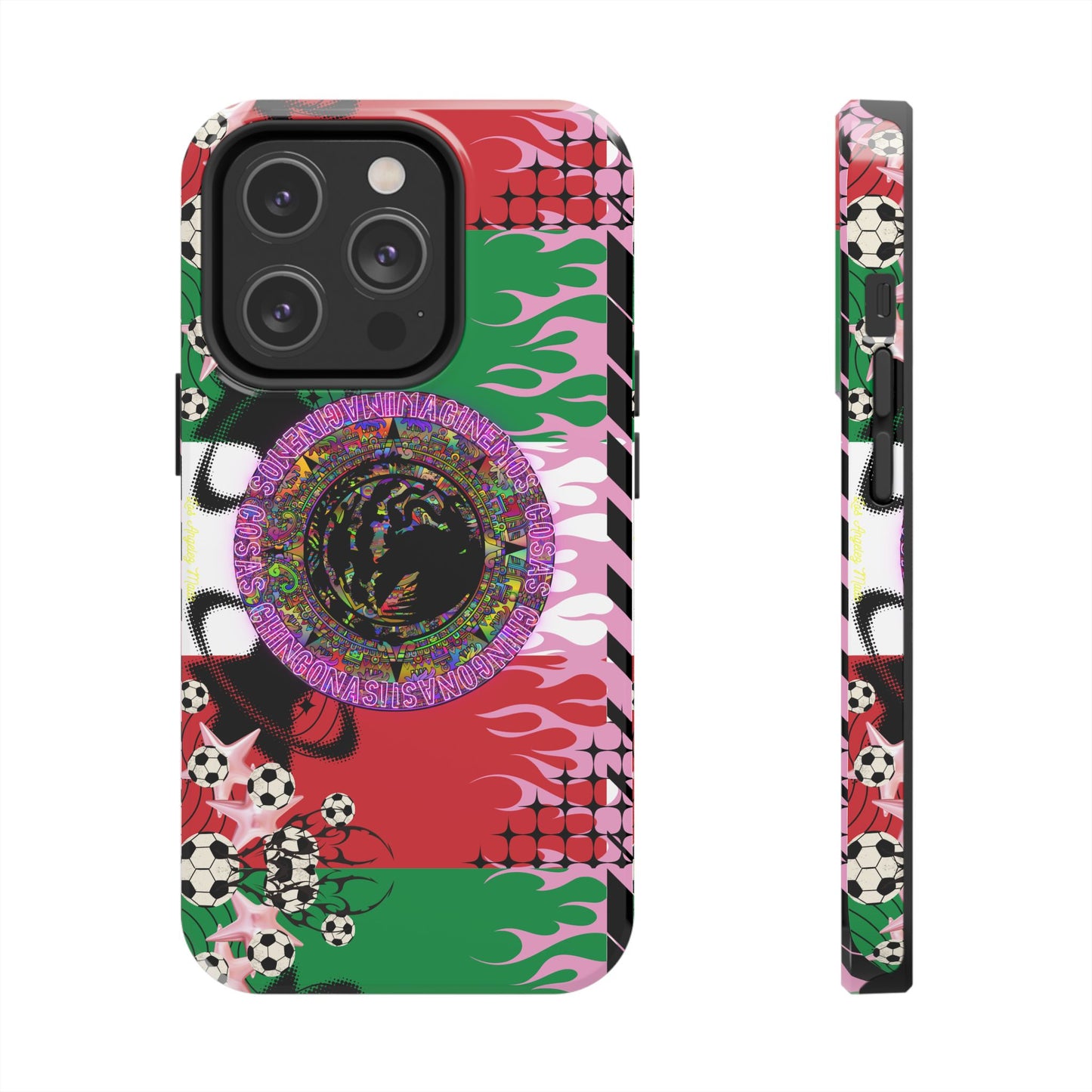 Los Angelez Made x Mexican Flag Tough Phone Case