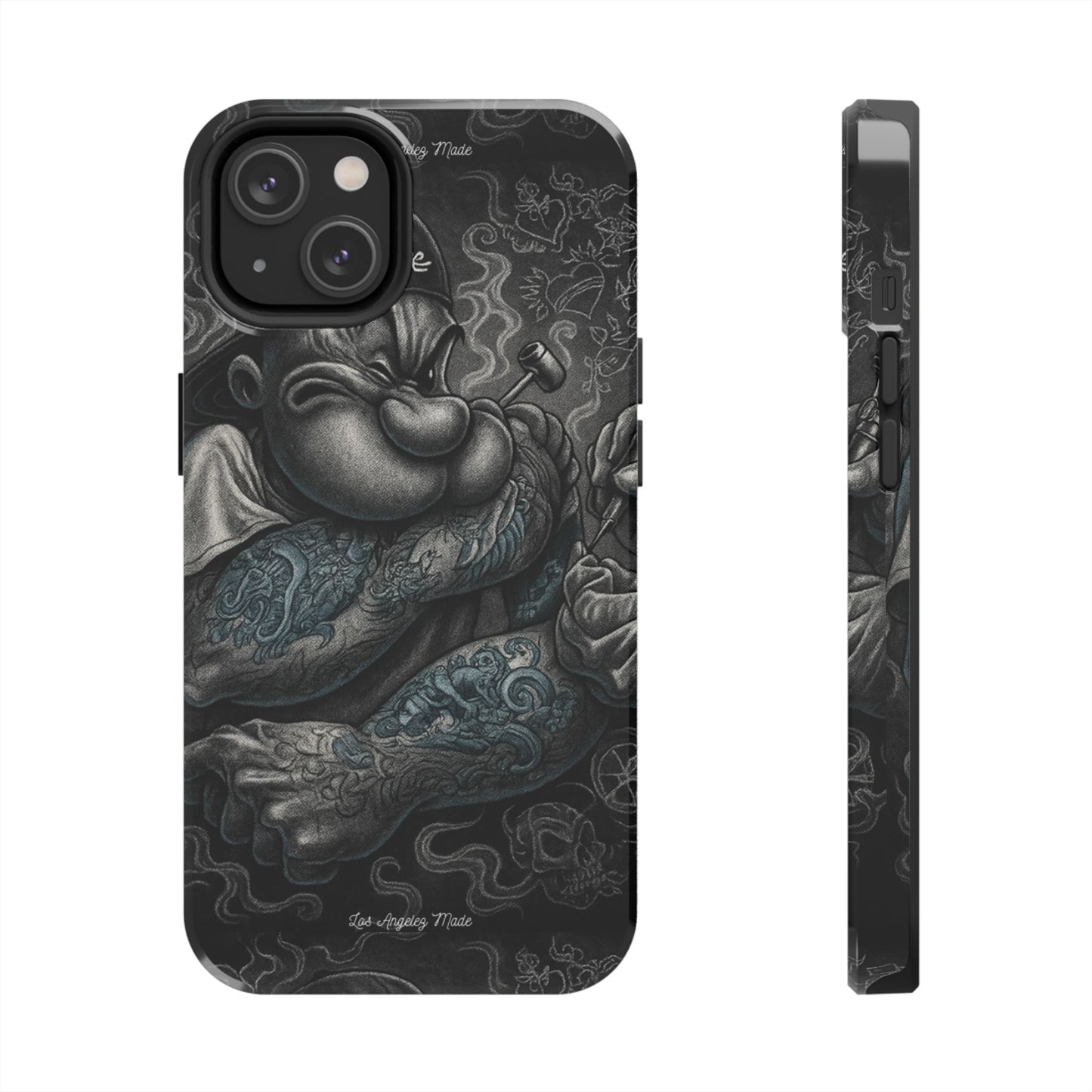 Los Angelez Made x Popeye Getting Tatted Tough Phone Case