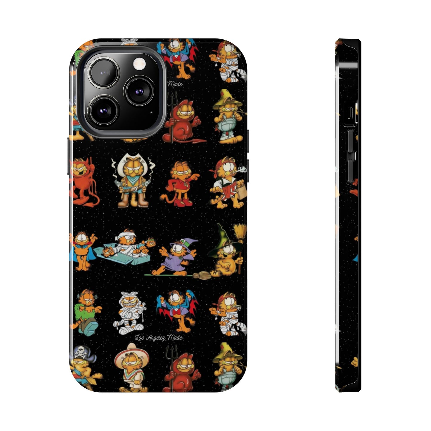 Los Angelez Made x Garfield Halloween Sticker Sheet Tough Phone Case