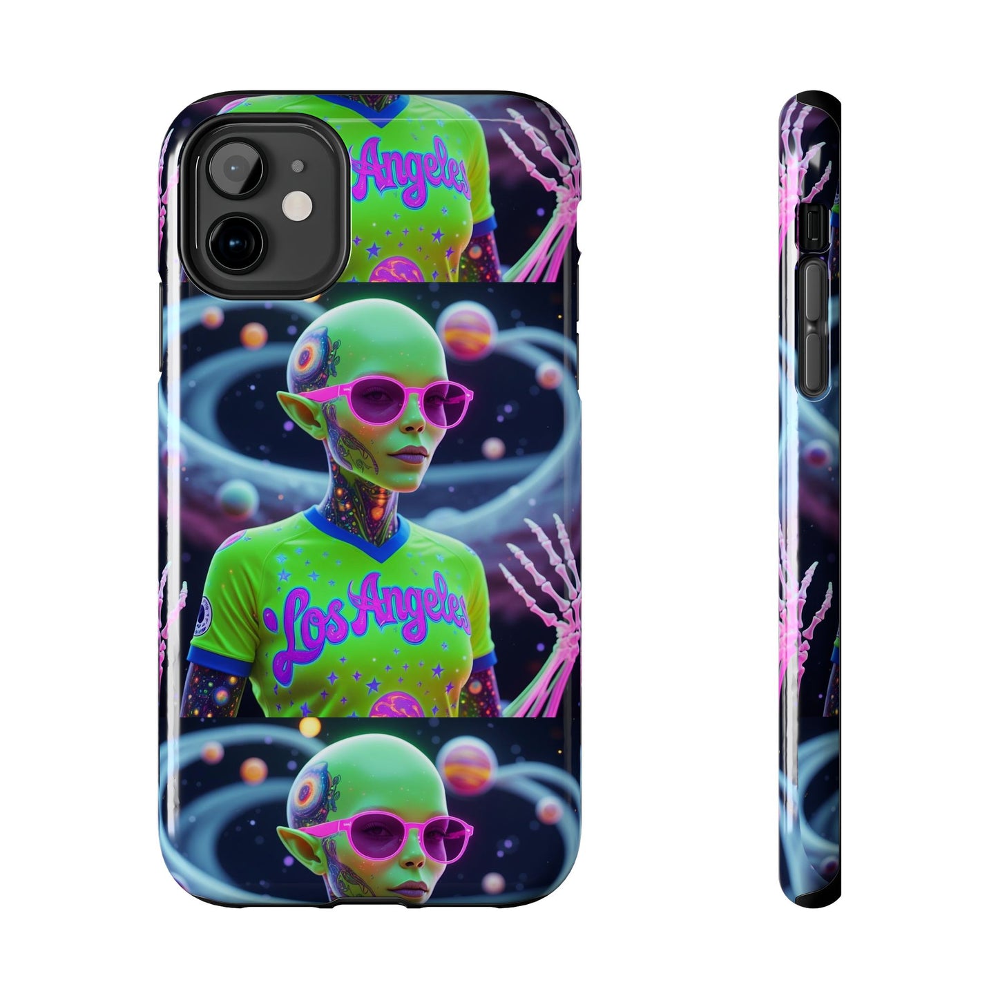 Los Angelez Made x Neon Alien Tough Phone Case