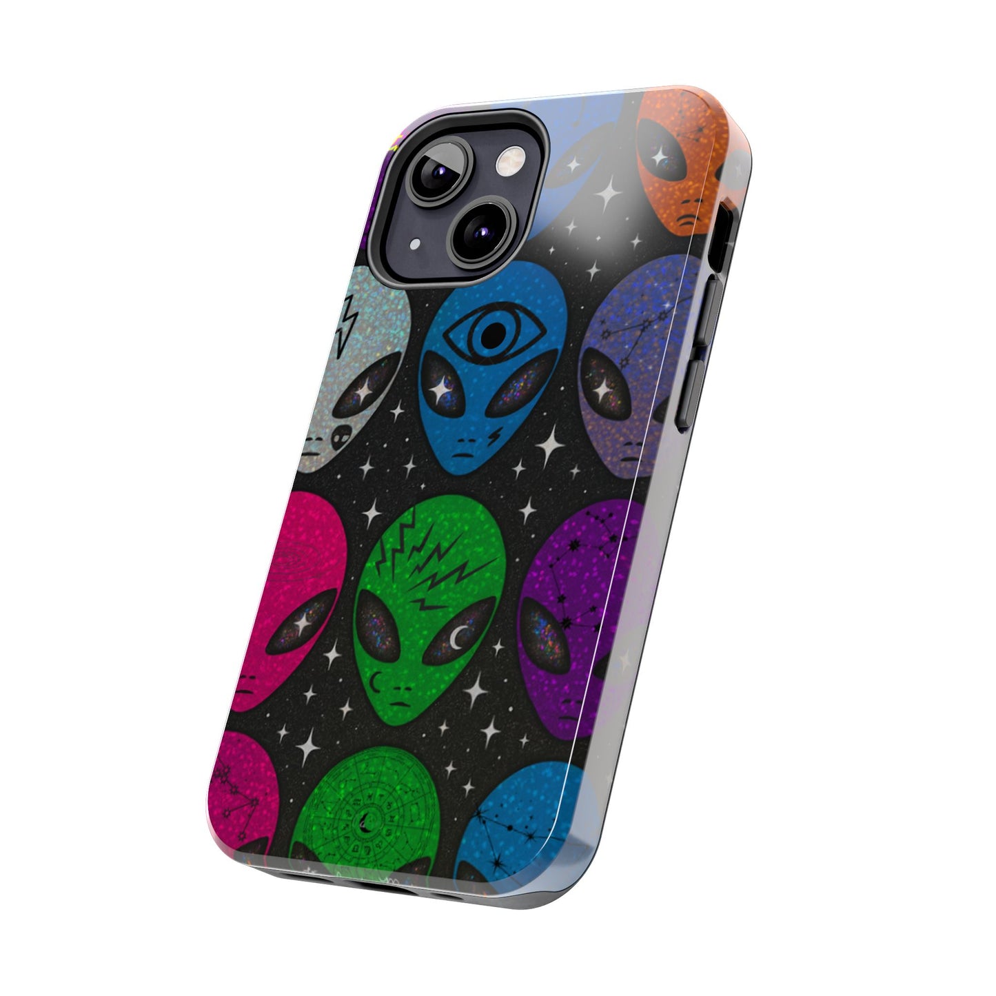 Los Angelez Made x Y2K Alien Sticker Sheet Tough Phone Case
