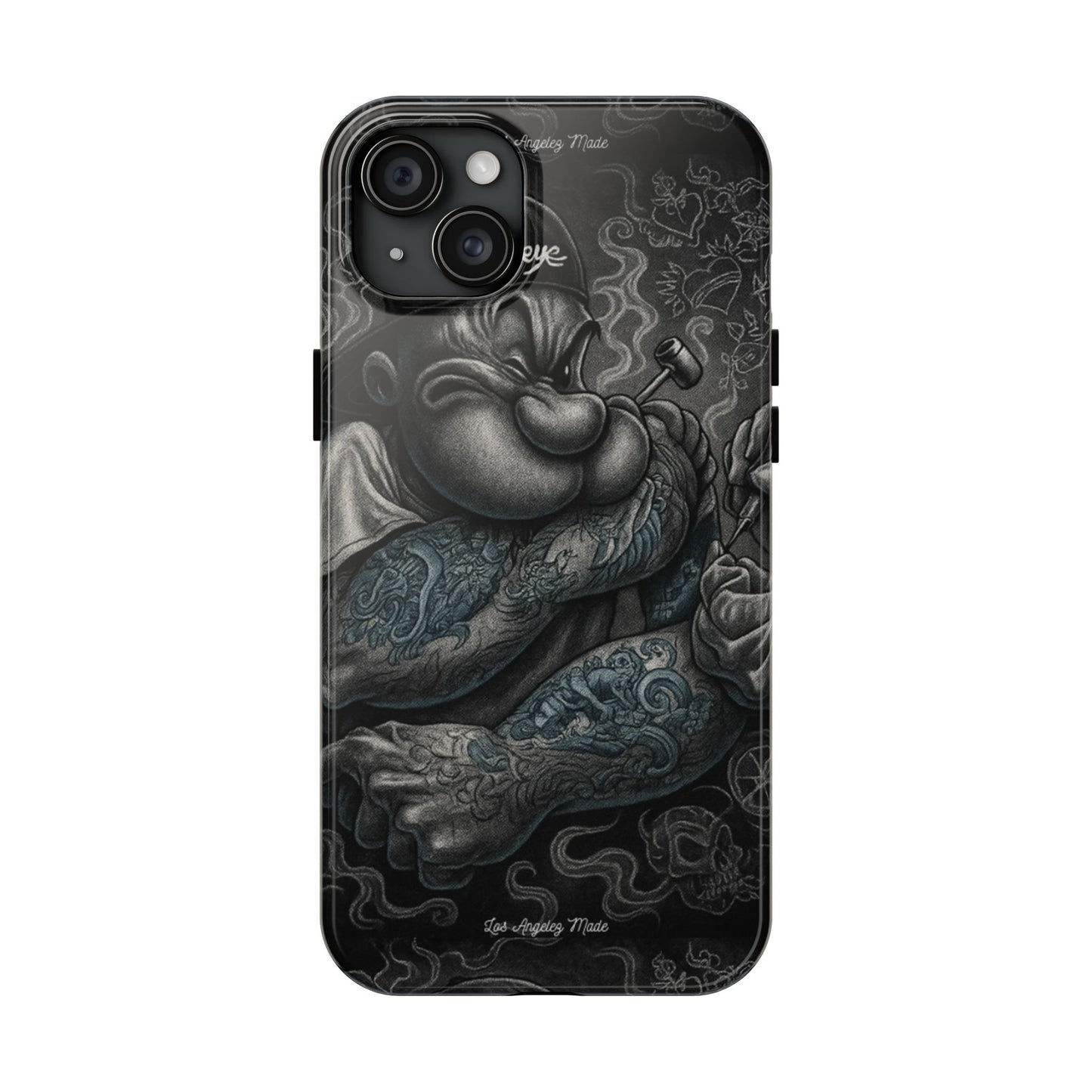 Los Angelez Made x Popeye Getting Tatted Tough Phone Case