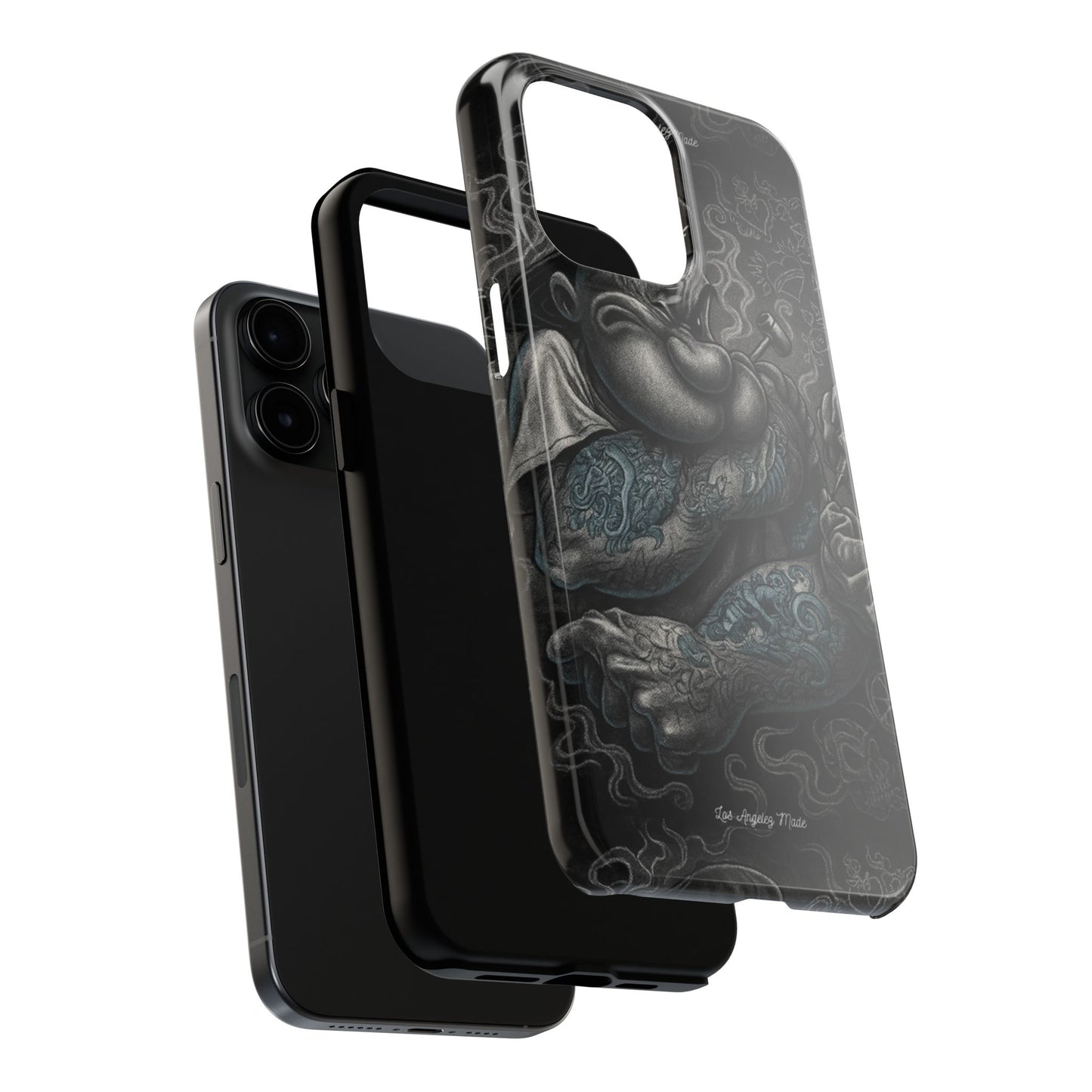 Los Angelez Made x Popeye Getting Tatted Tough Phone Case