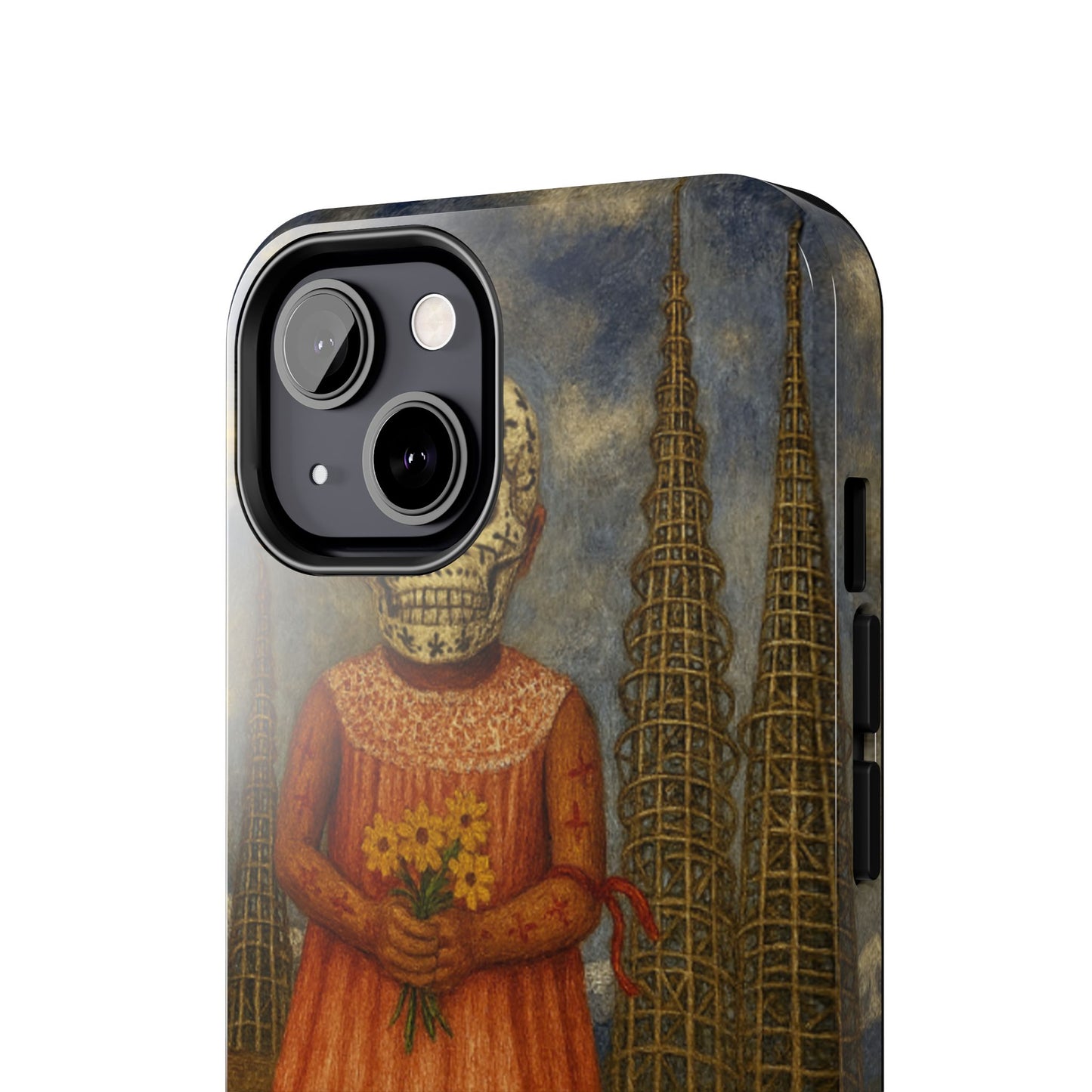 Los Angelez Made x Girl With Death Mask Tough Phone Case