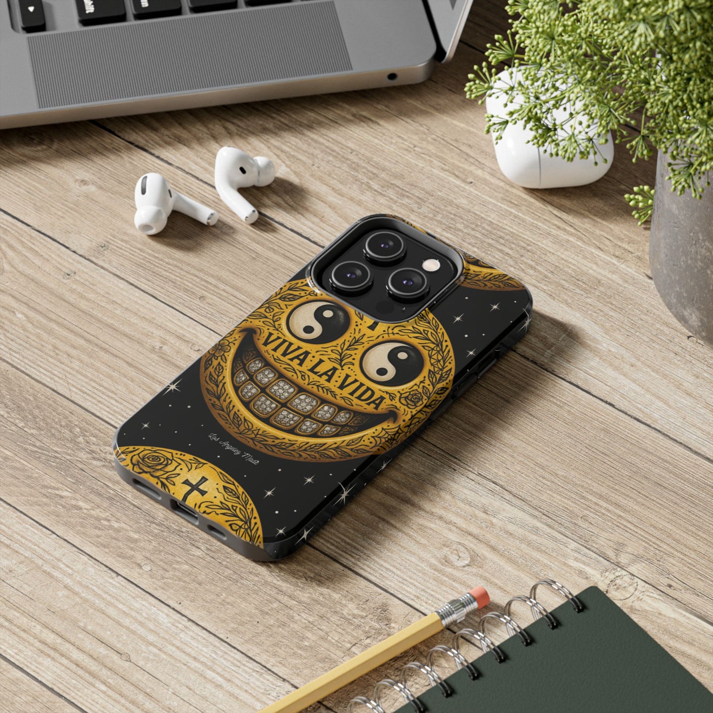Los Angelez Made x Tattooed Smiley Face Tough Phone Case