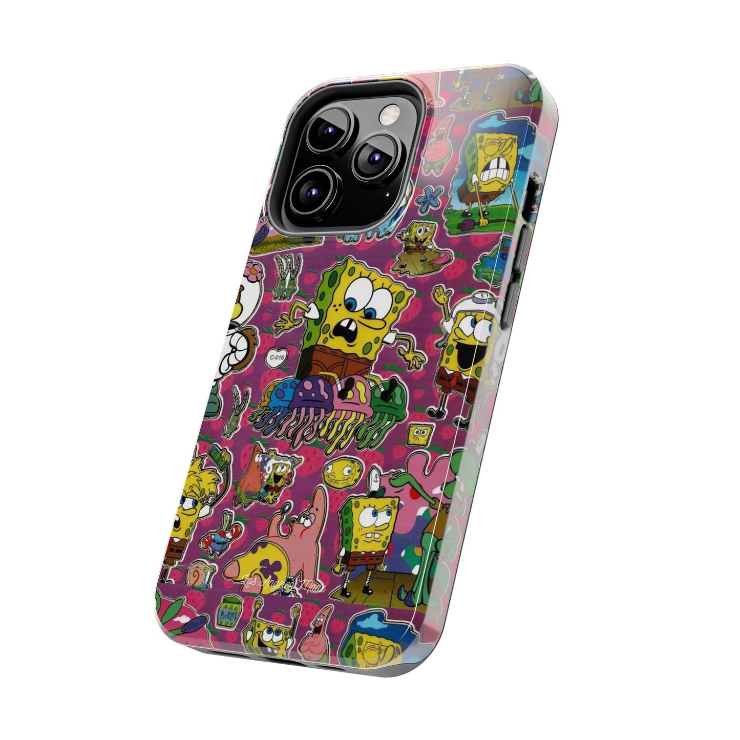 Los Angelez Made x SpongeBob Sticker Sheet Tough Phone Case