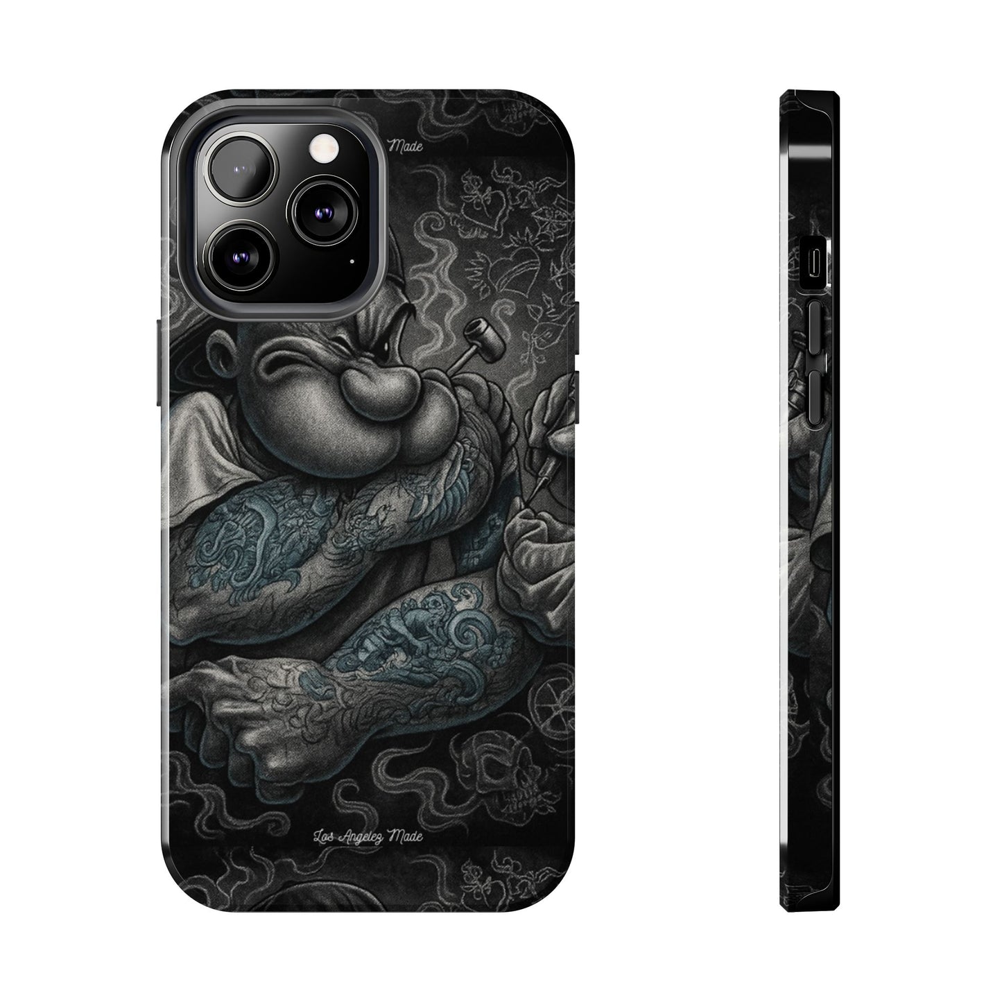 Los Angelez Made x Popeye Getting Tatted Tough Phone Case