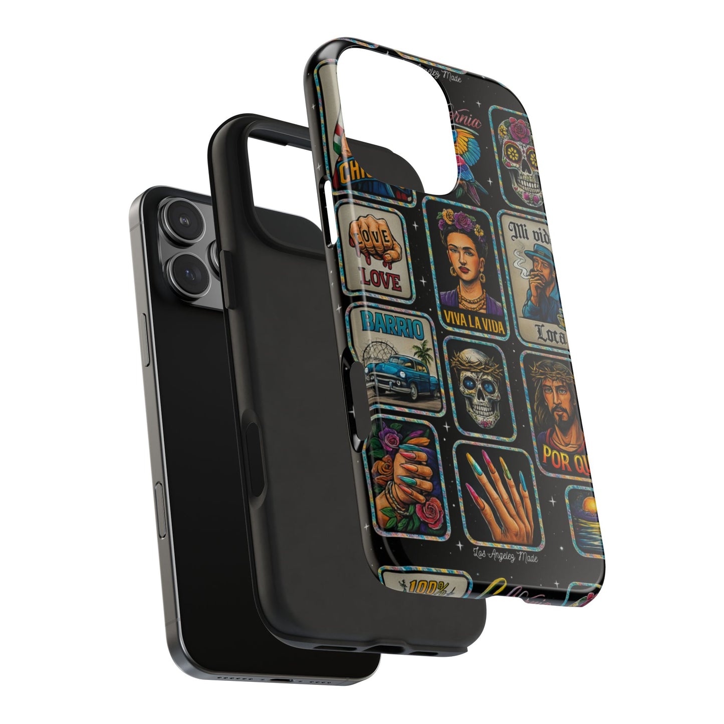 Los Angelez Made x Chicano Vintage Stickers Tough Phone Case