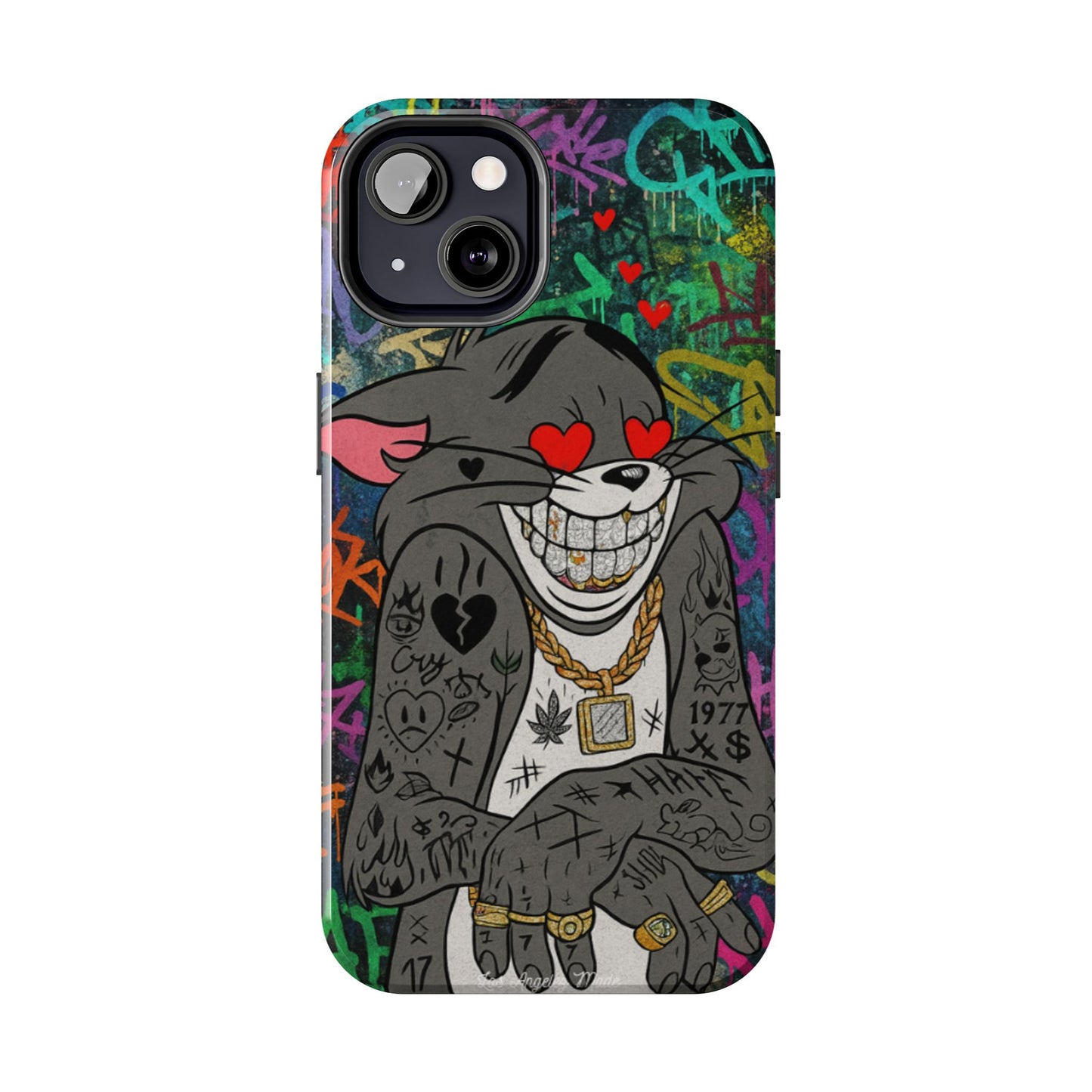 Los Angelez Made x Tom In Love Tough Phone Case