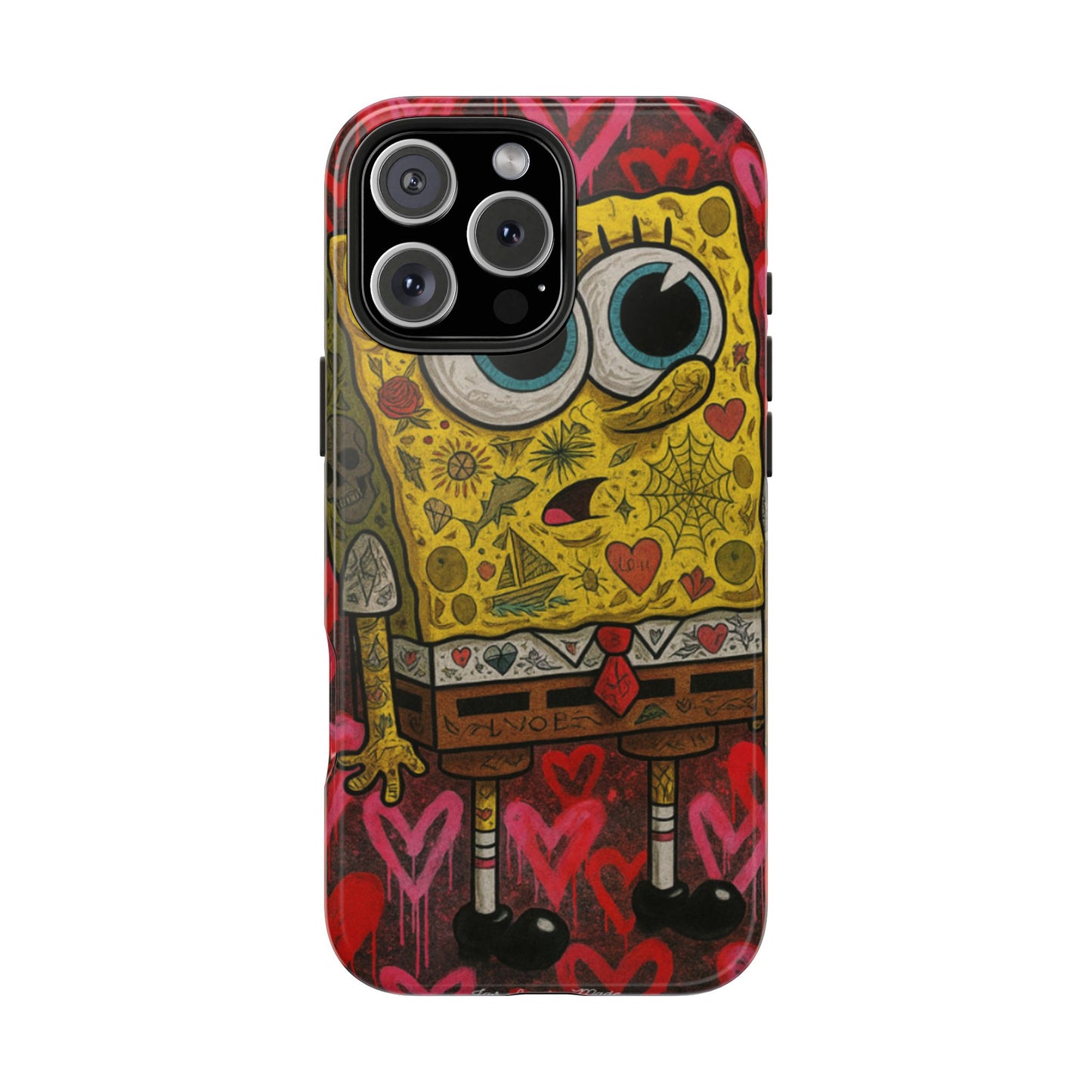 Los Angelez Made x Tatted Spongebob Tough Phone Case