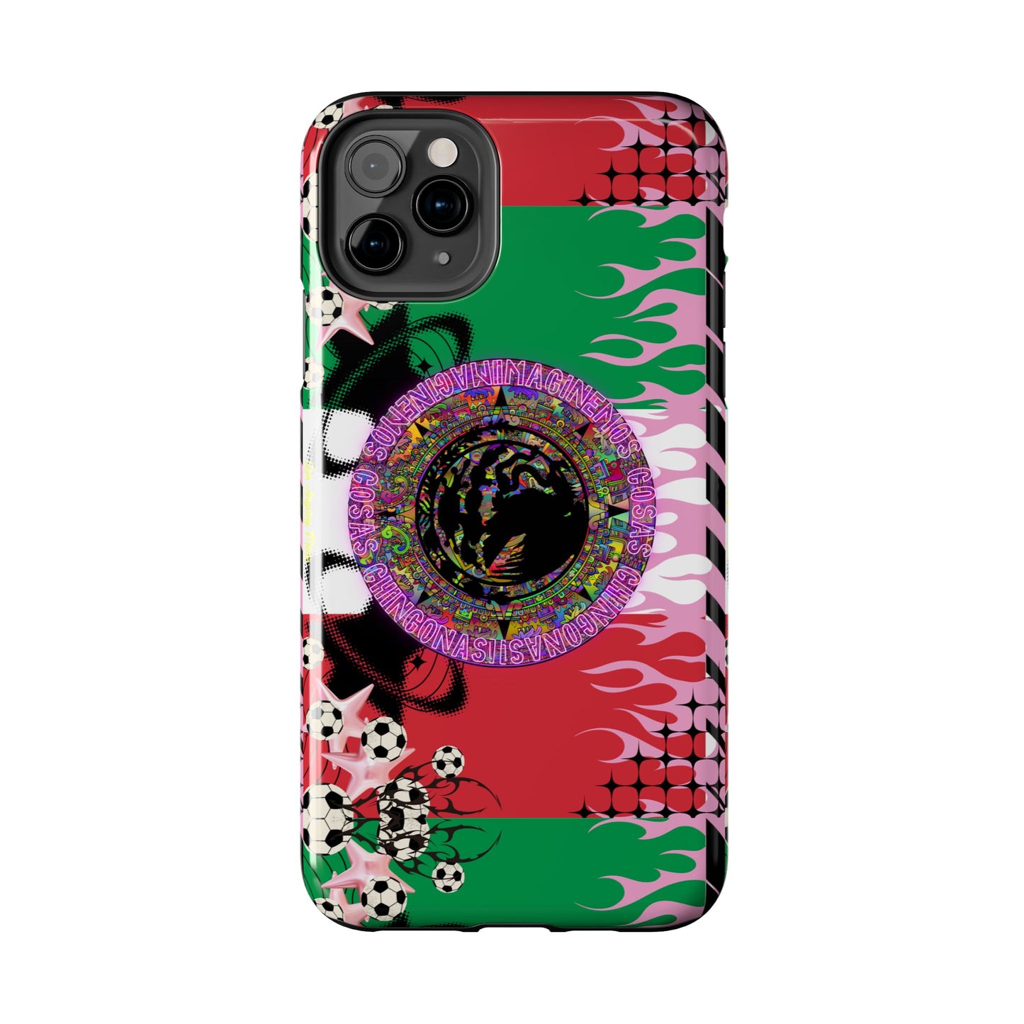 Los Angelez Made x Mexican Flag Tough Phone Case