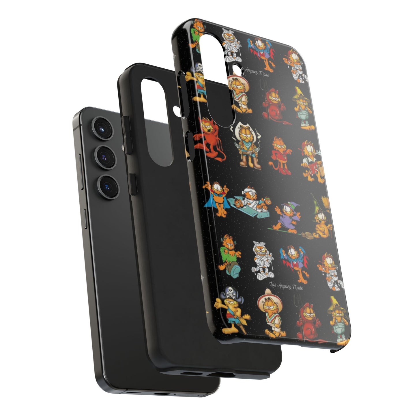 Los Angelez Made x Garfield Halloween Sticker Sheet Tough Phone Case