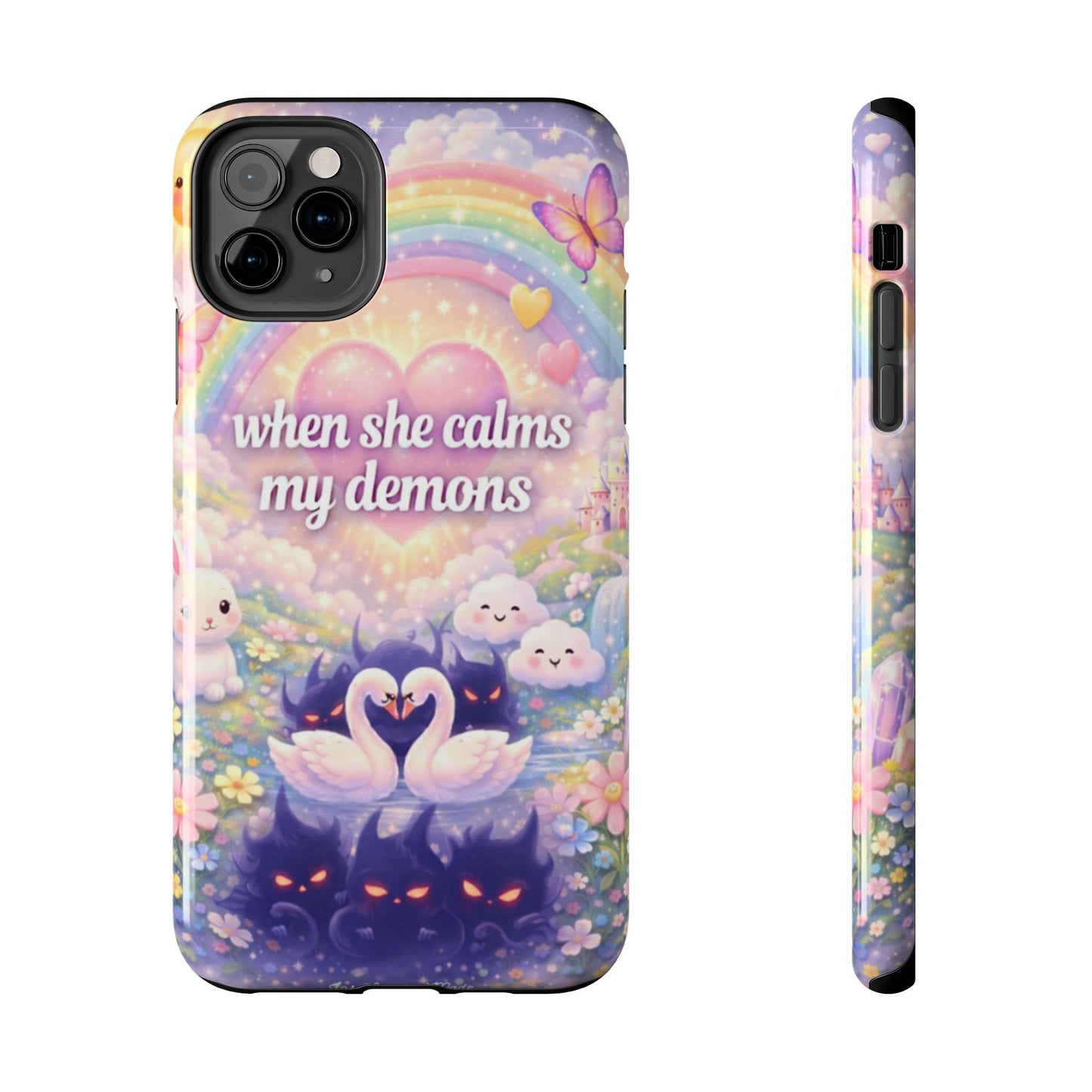 Los Angelez Made x ''When She Calms My Demons'' Tough Phone Case