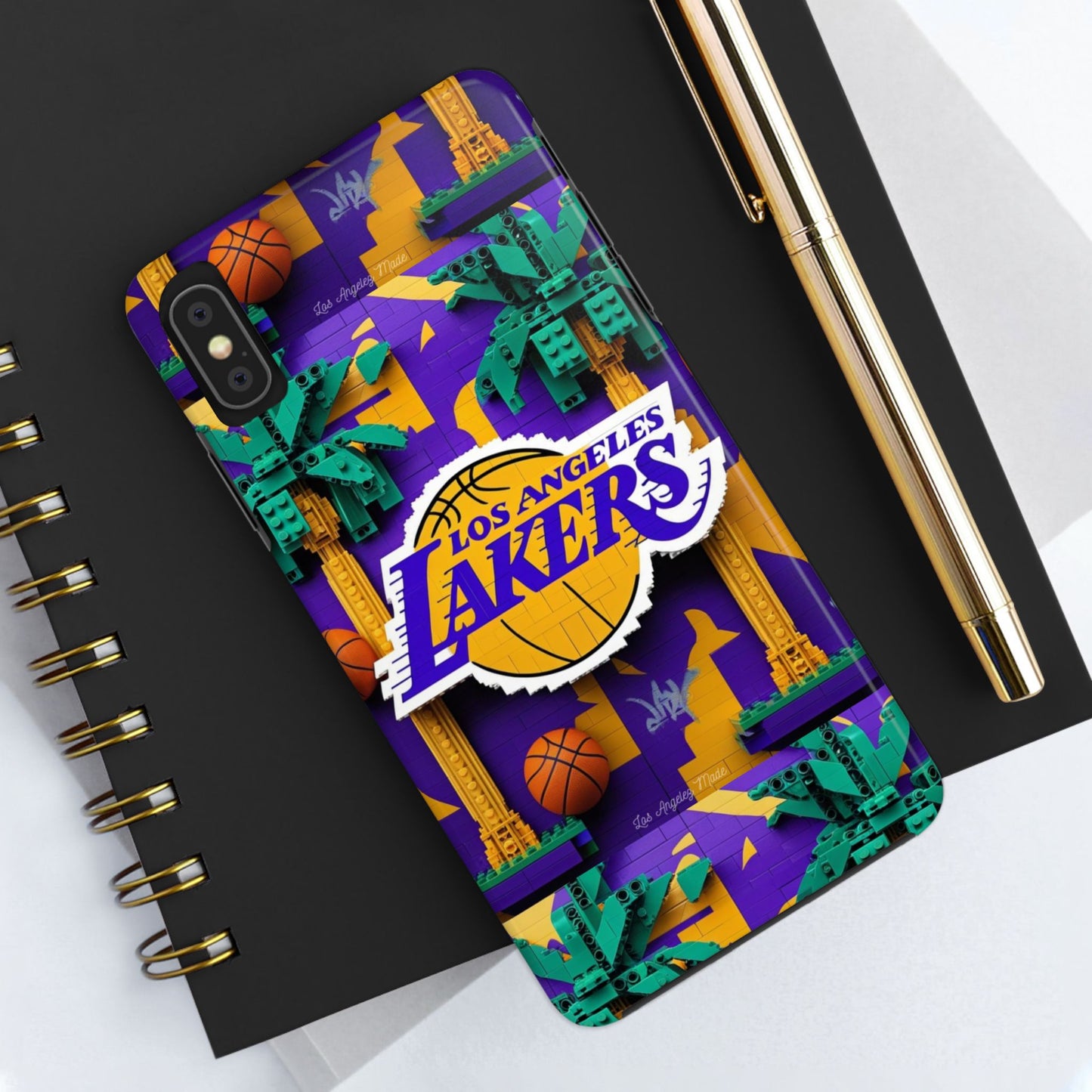 Los Angelez Made x Lego Los Angeles Lakers Tough Phone Case