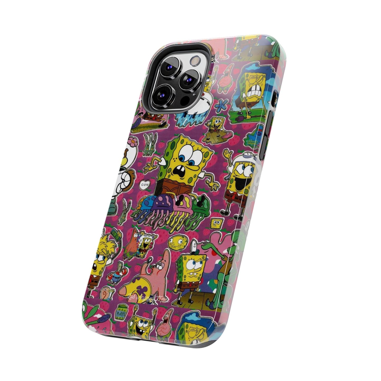 Los Angelez Made x SpongeBob Sticker Sheet Tough Phone Case