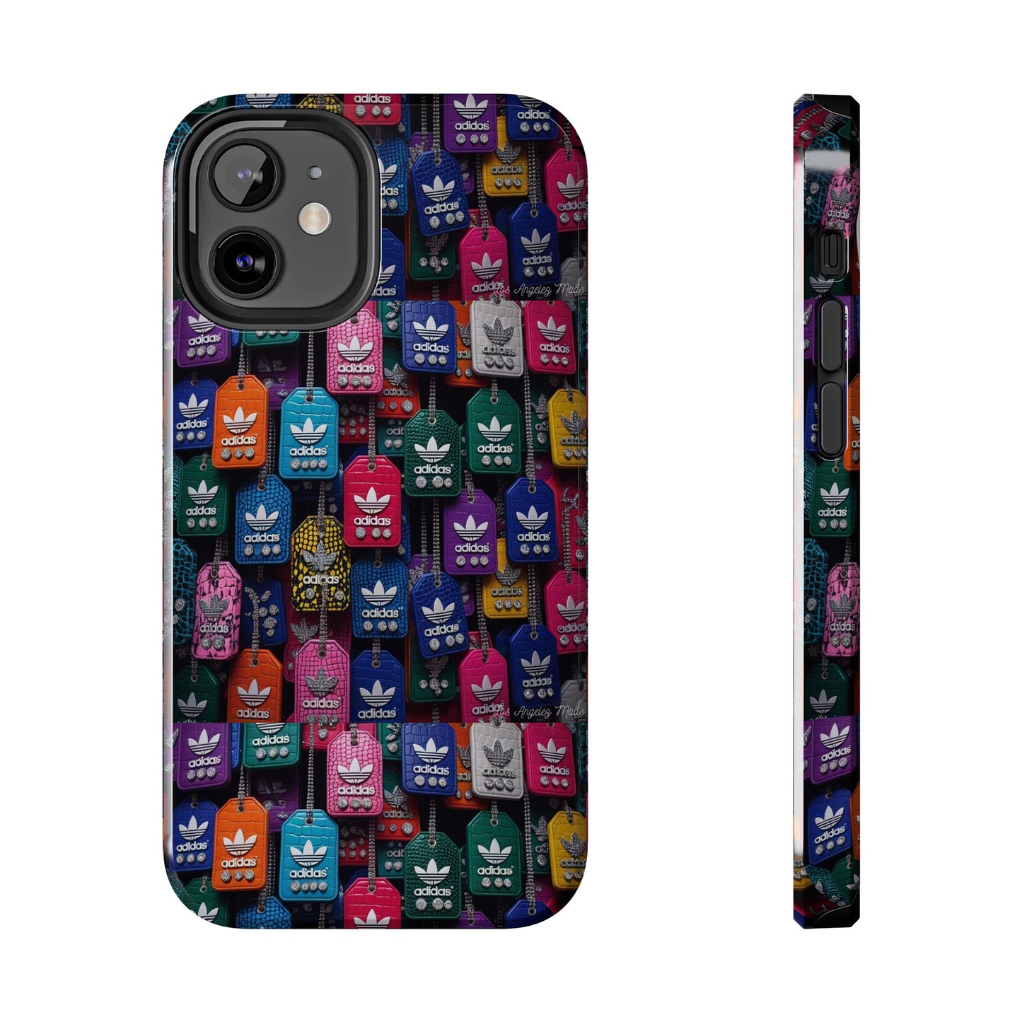 Los Angelez Made x Adidas Leather Tags Tough Phone Case