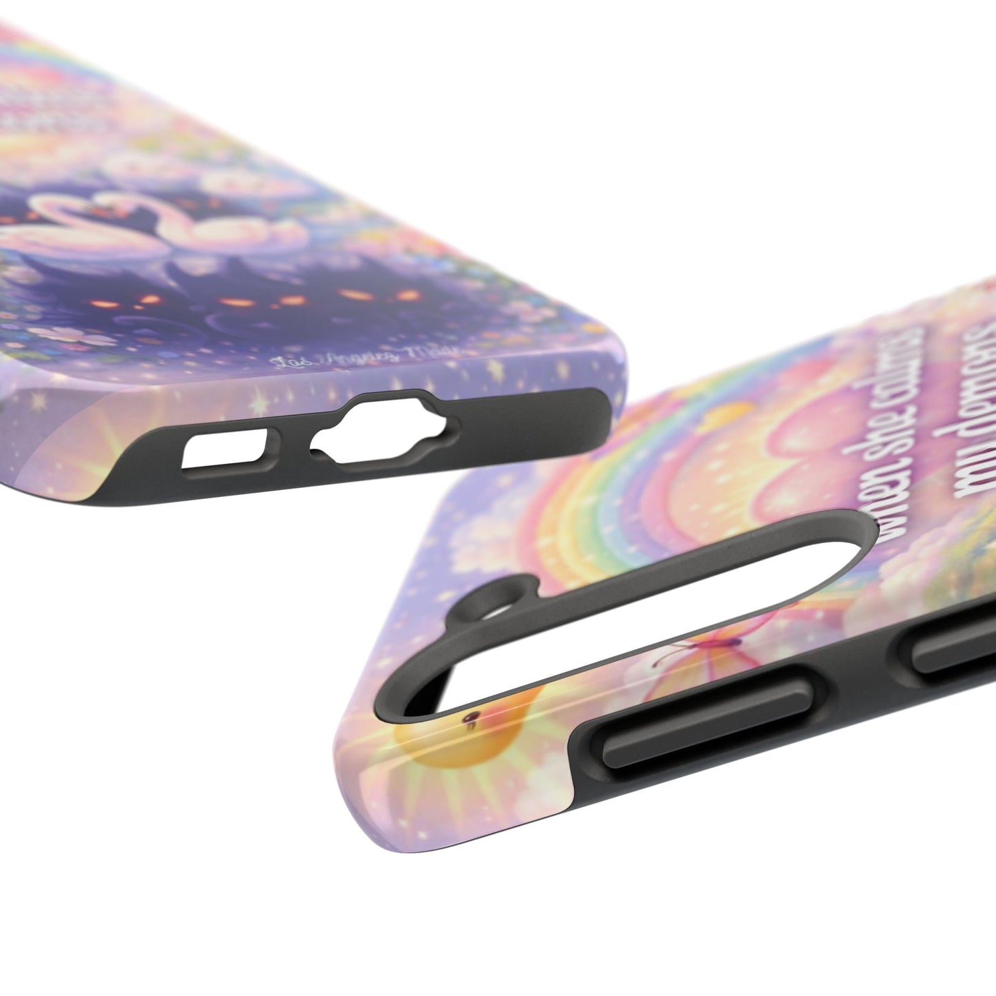 Los Angelez Made x ''When She Calms My Demons'' Tough Phone Case