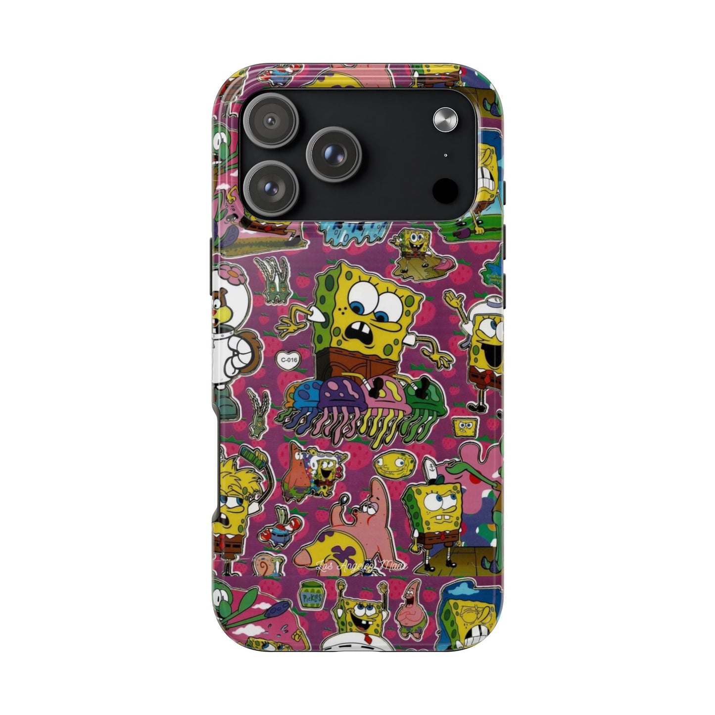 Los Angelez Made x SpongeBob Sticker Sheet Tough Phone Case