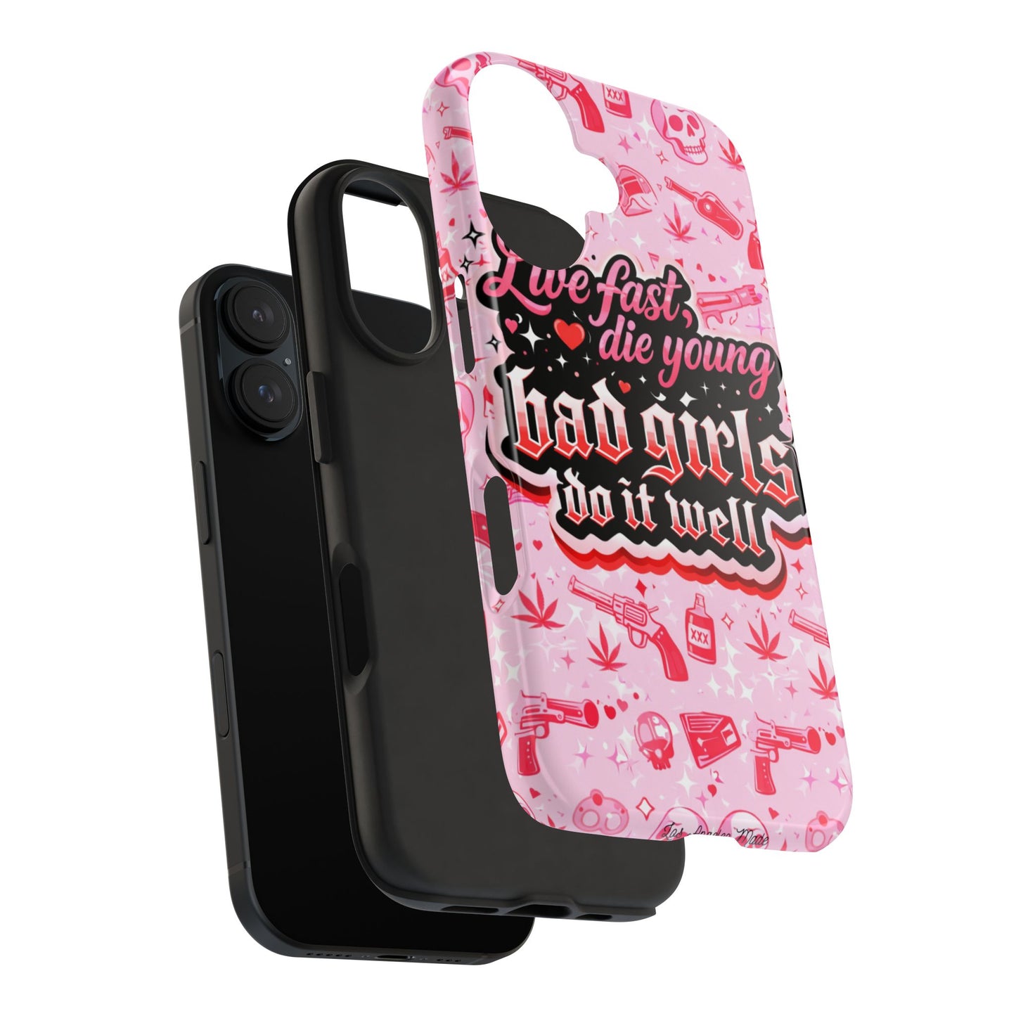 Los Angelez Made x "Live Fast, Die Young'' Tough Phone Case