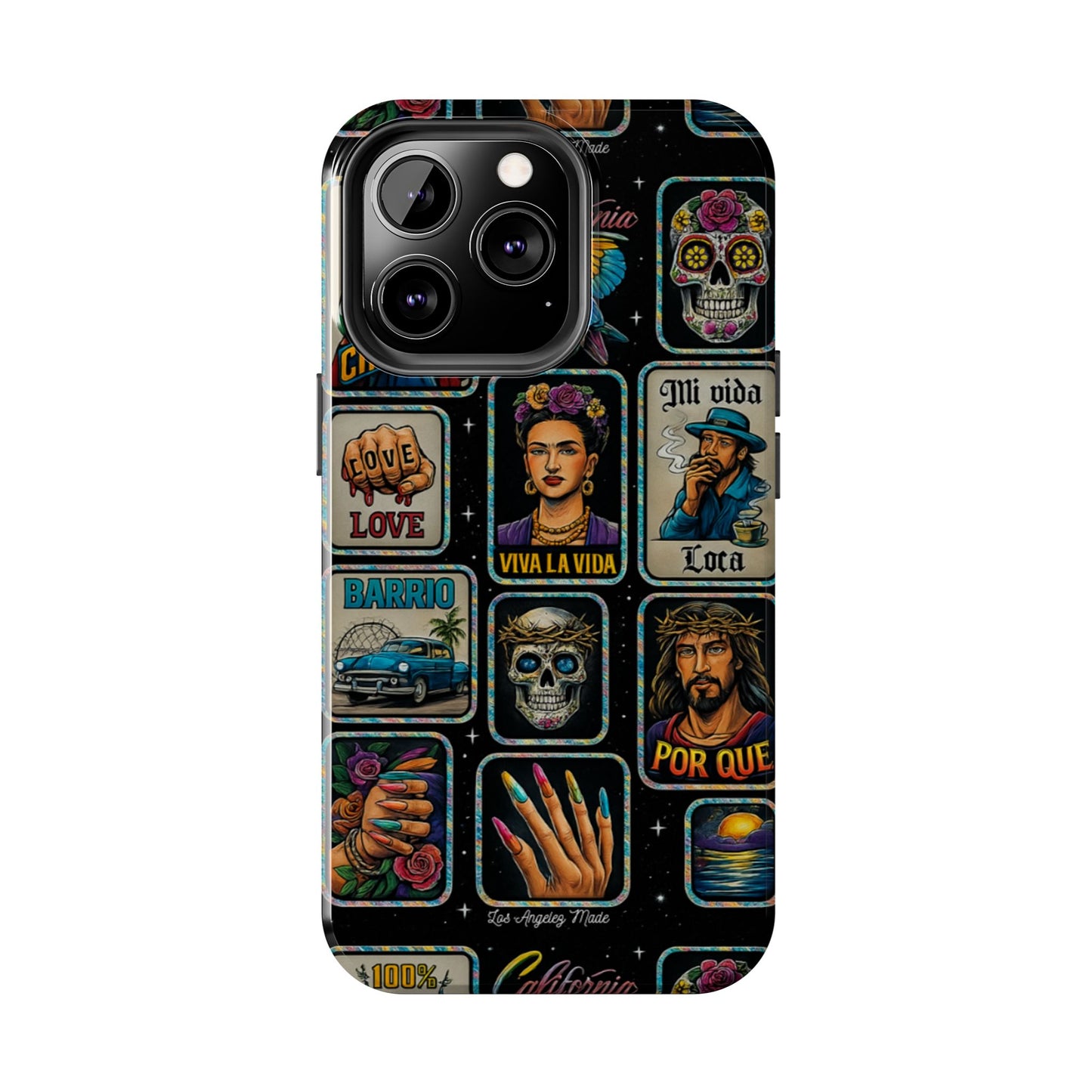 Los Angelez Made x Chicano Vintage Stickers Tough Phone Case