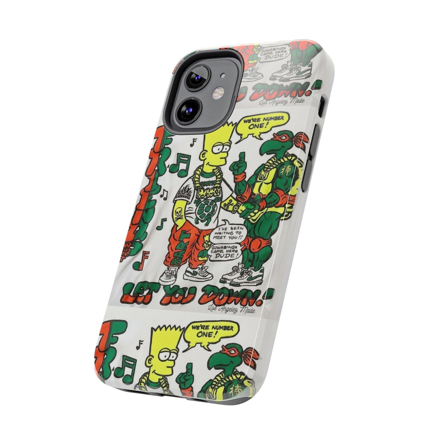 Los Angelez Made x Bart & TMNT Tough Phone Case